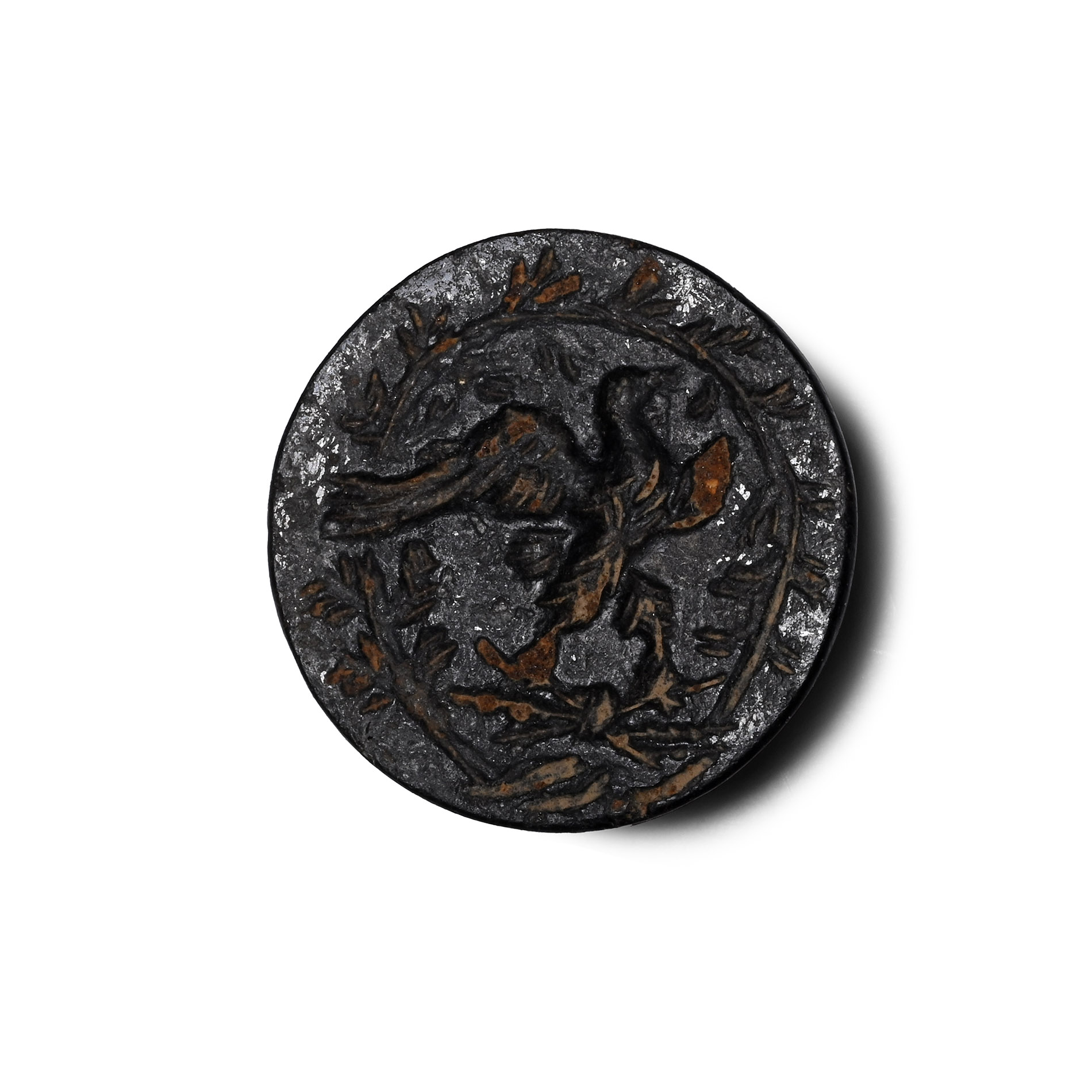 Roman Gemstone with Wreath and Eagle
