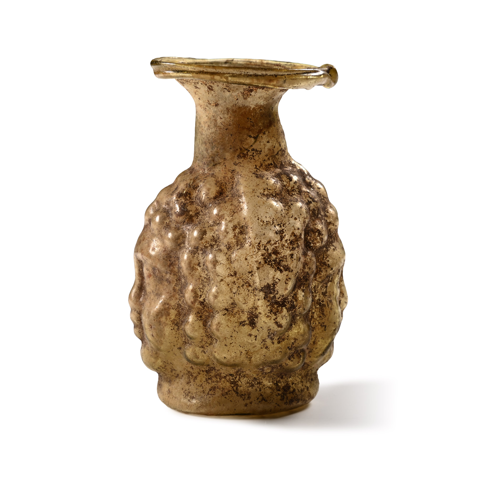 Roman Mould-Blown Janus Flask