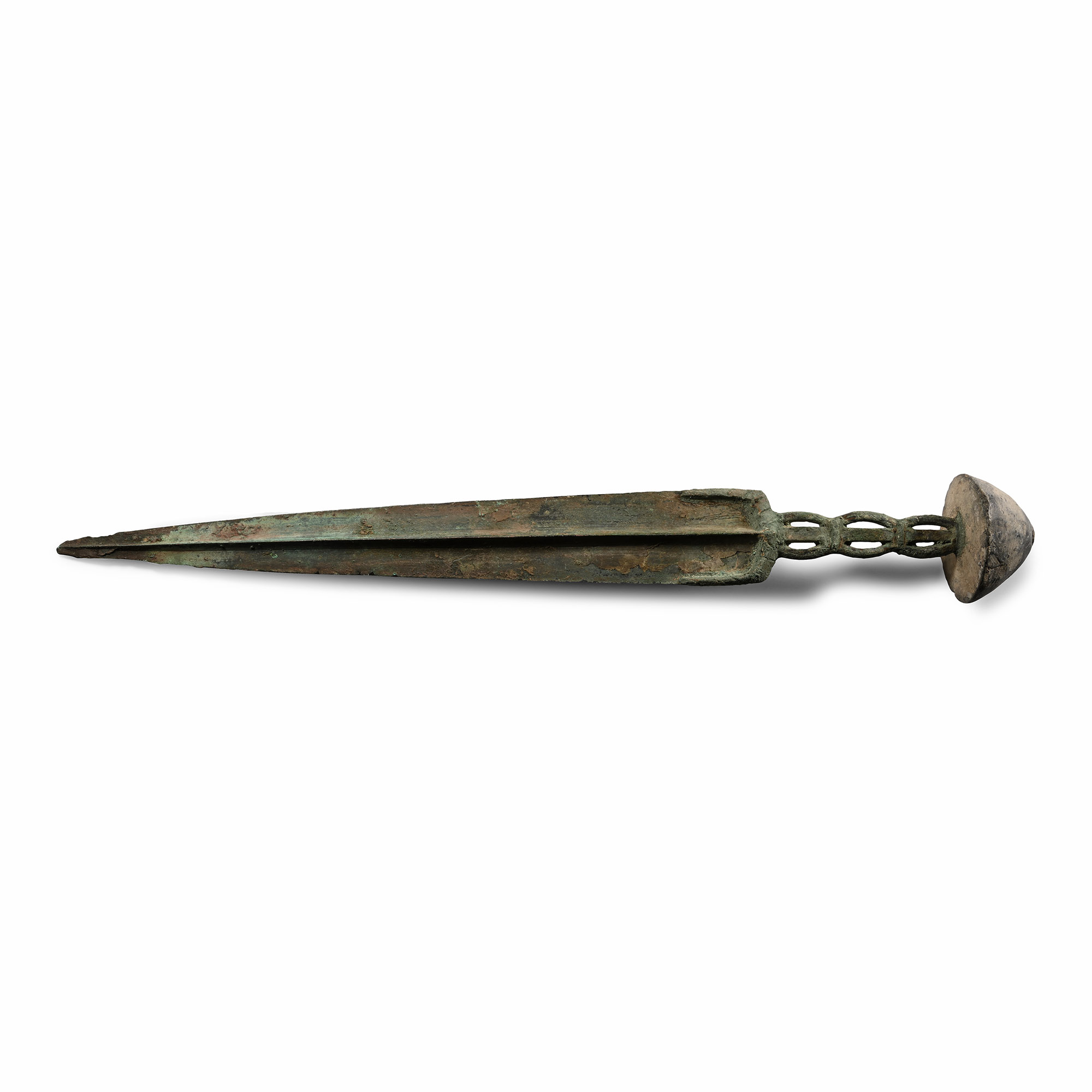 Amarlu Type Bronze Sword with Mushroom Pommel