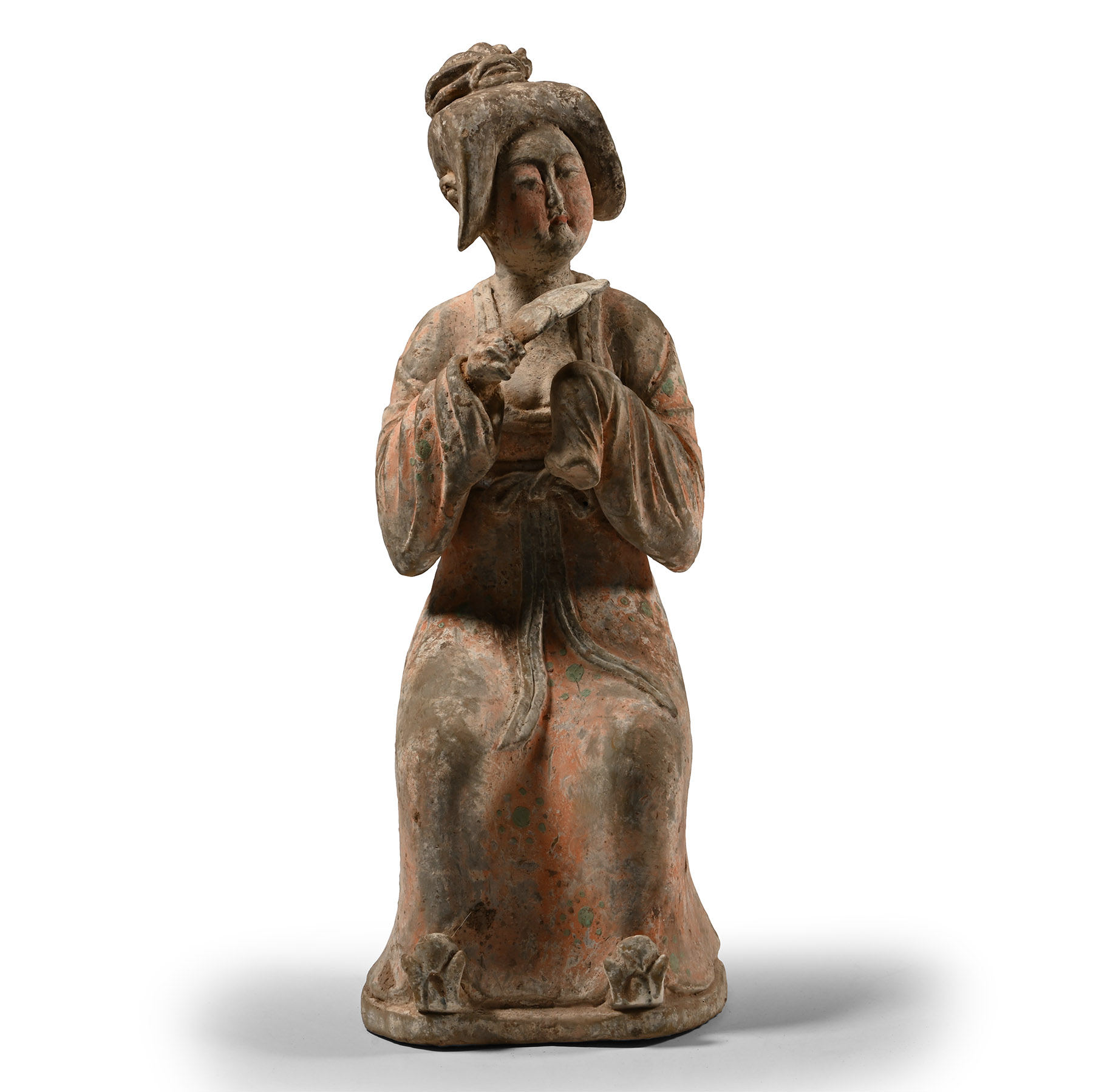 Chinese Tang Terracotta Courtly Lady