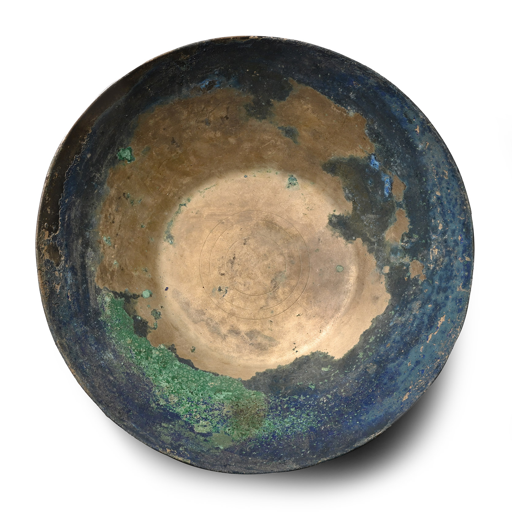 Large Western Asiatic Bronze Bowl