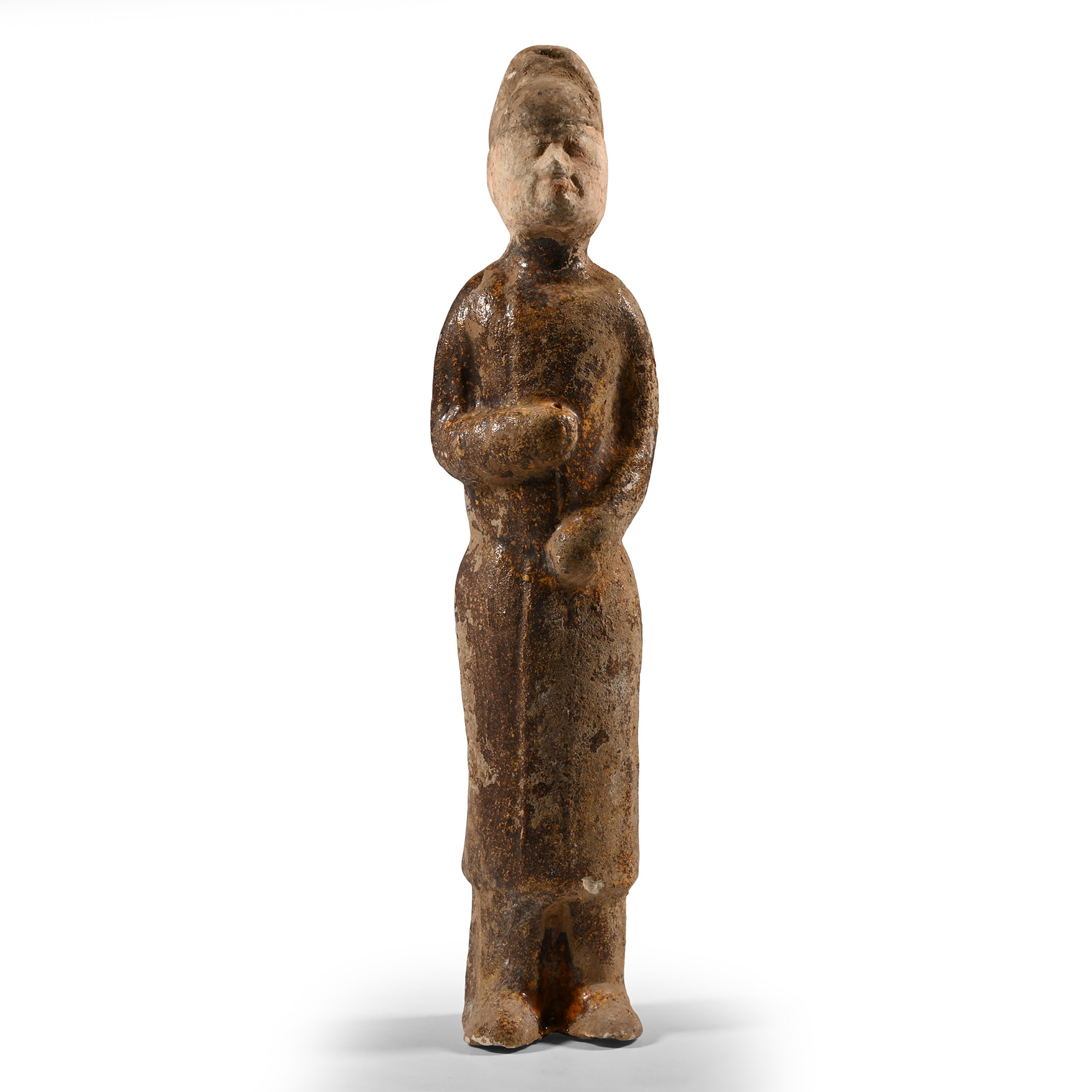 Chinese Sancai Tang Glazed Statuette
