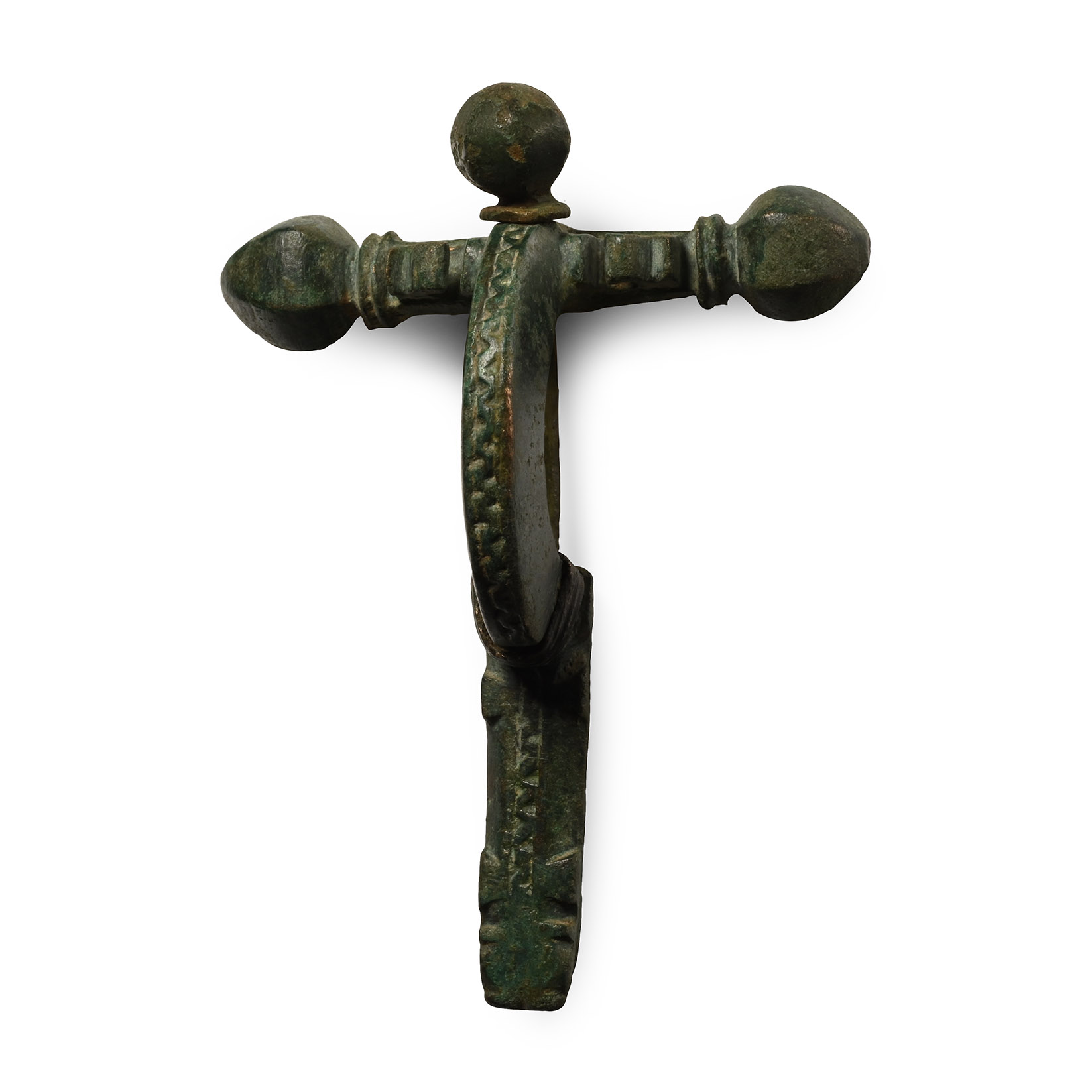 Roman Bronze Crossbow Brooch