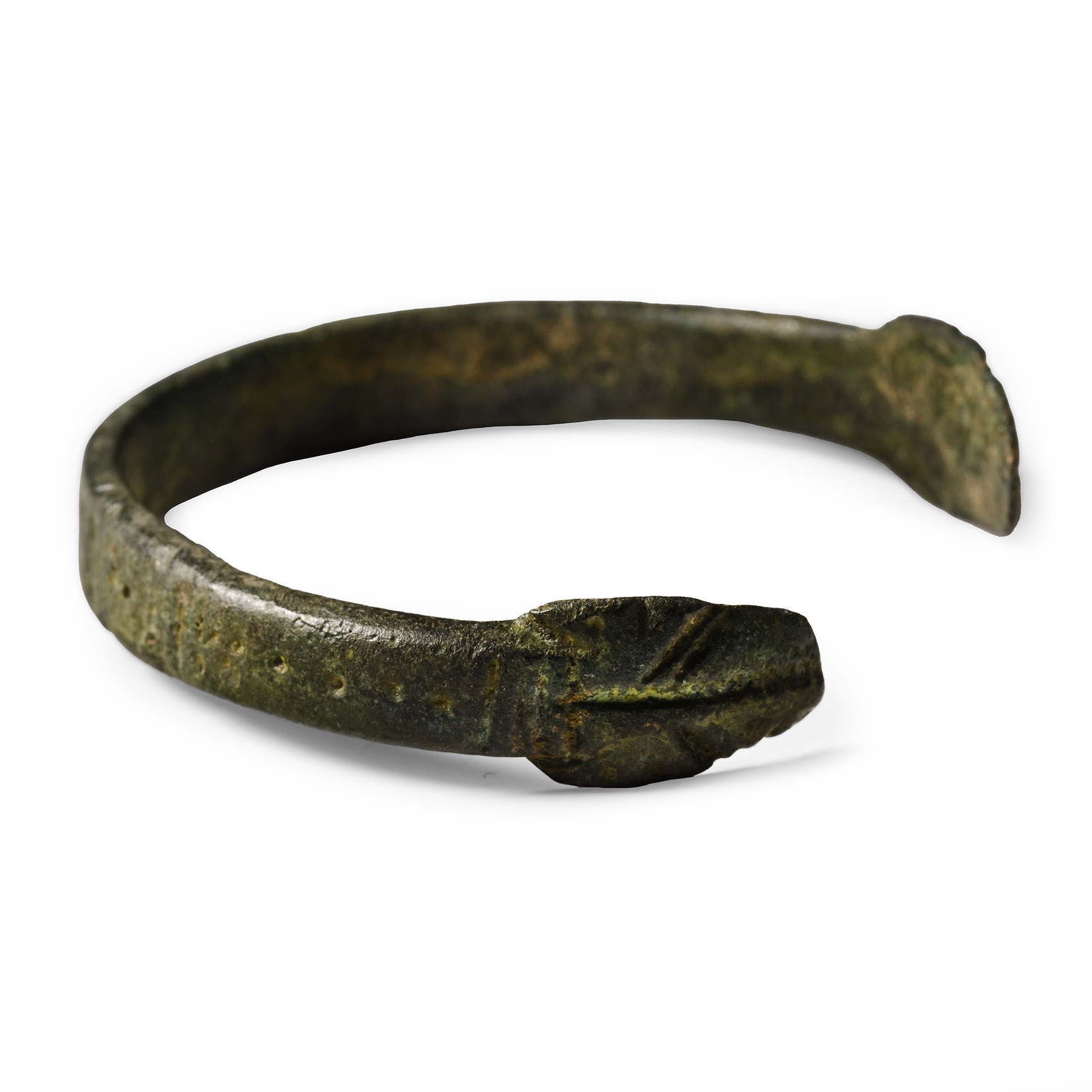 Roman Bronze Military Armilla Bracelet