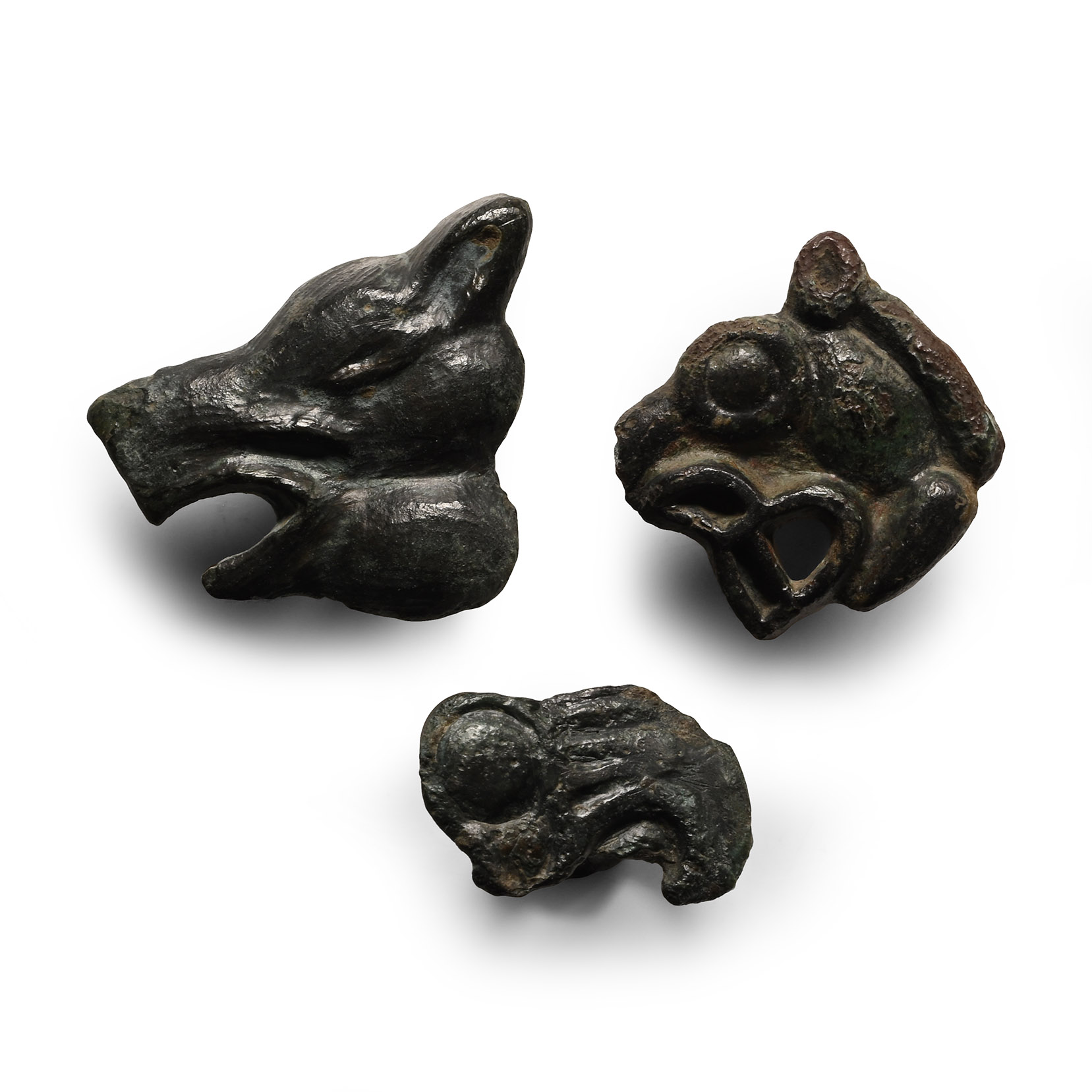 Scythian Bronze Animal Mount Group