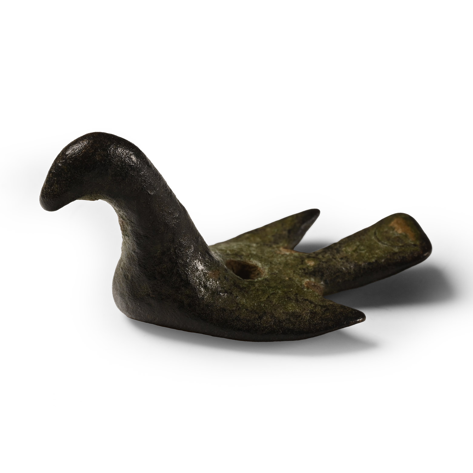Iron Age Celtic Bronze Bird Mount