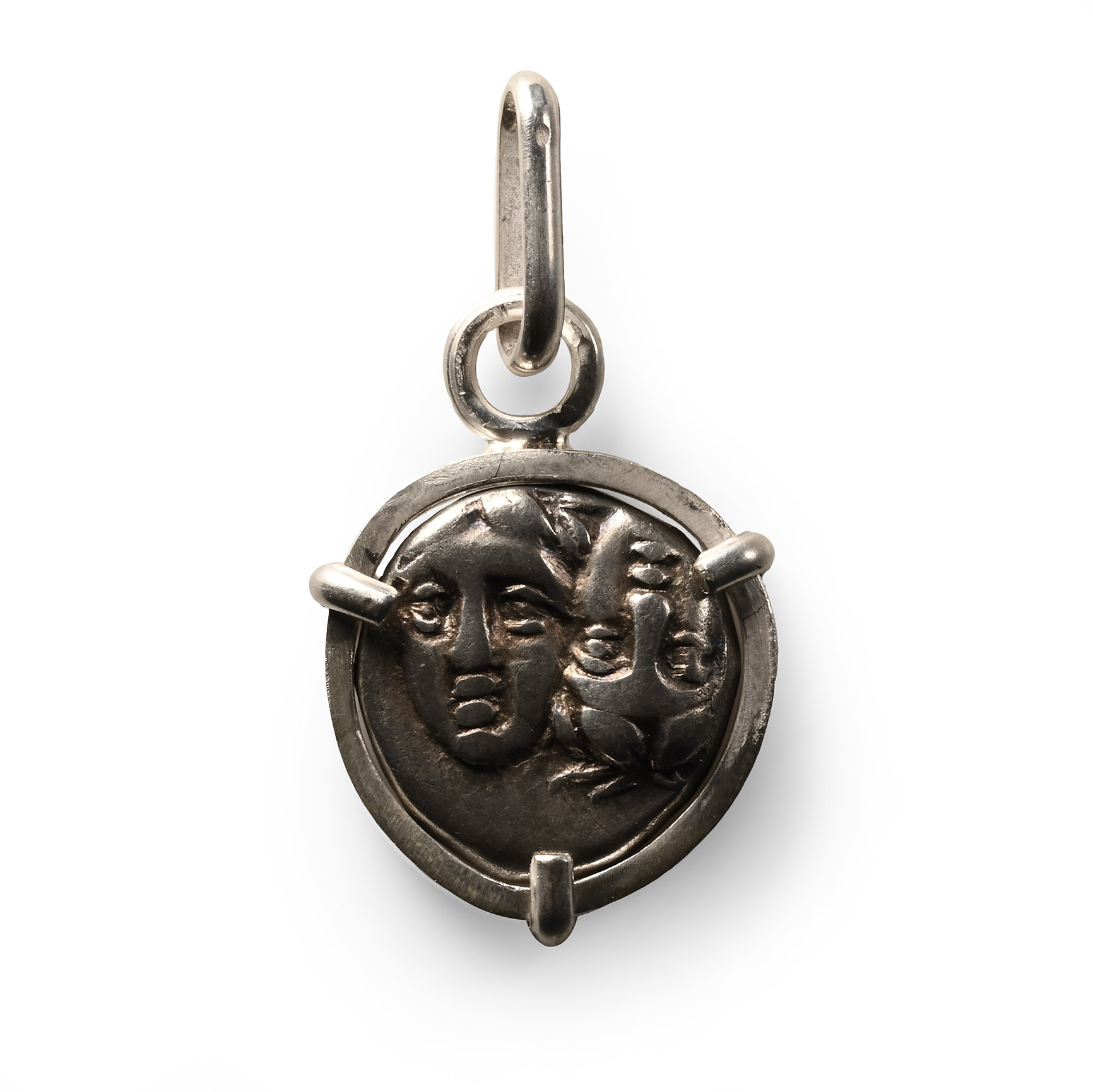 Greek Silver Istrus Drachm Pendant