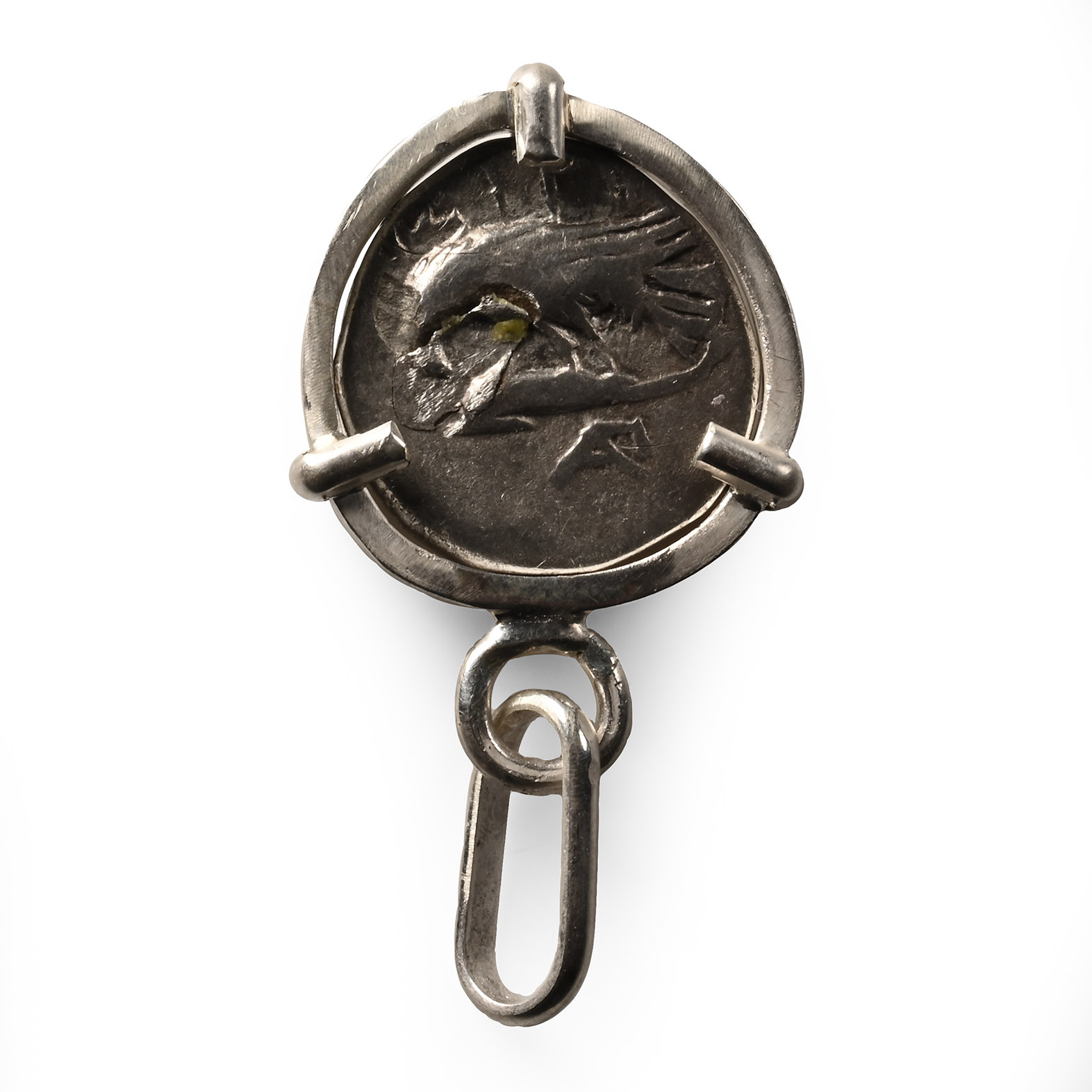 Greek Silver Istrus Drachm Pendant
