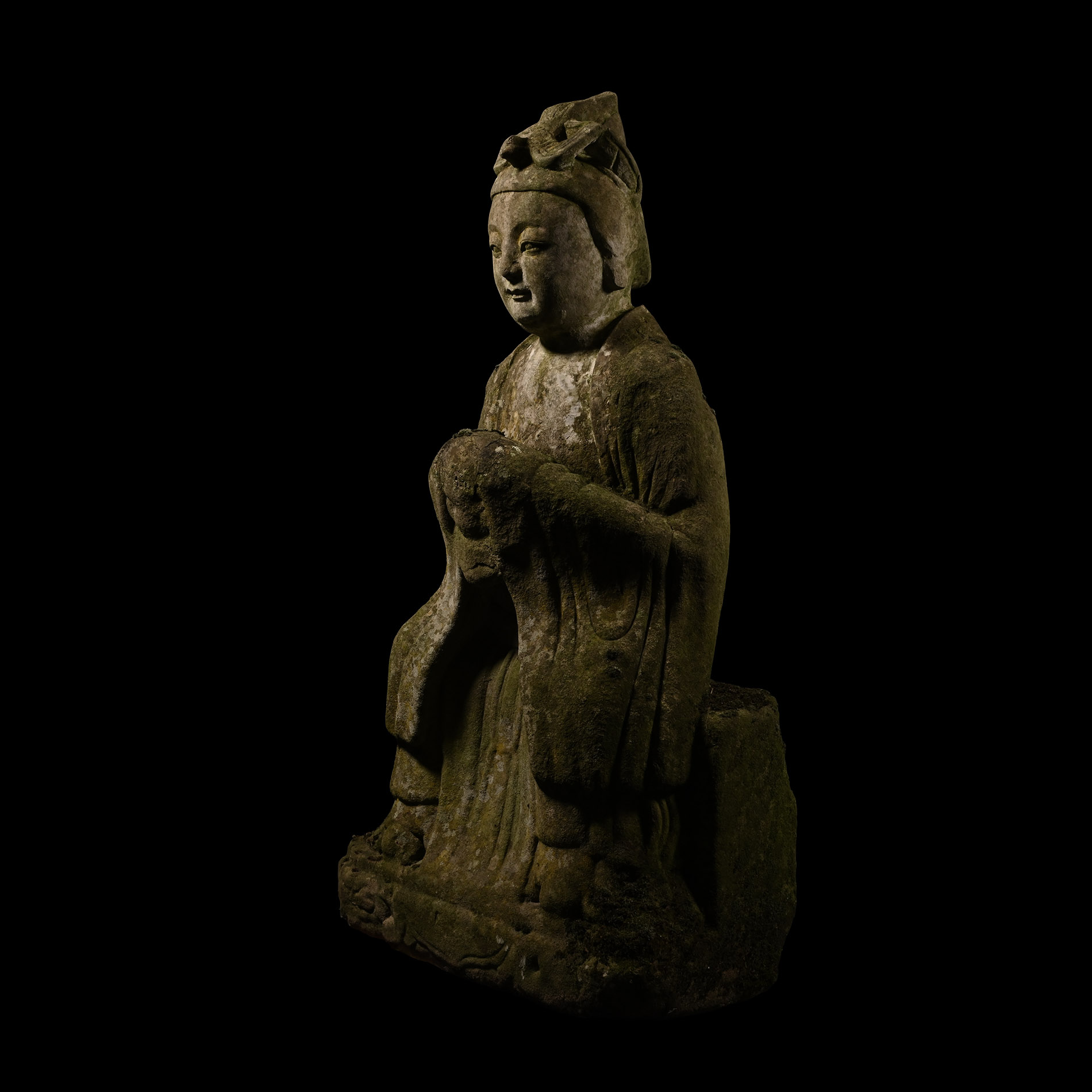 Chinese Stone Figure