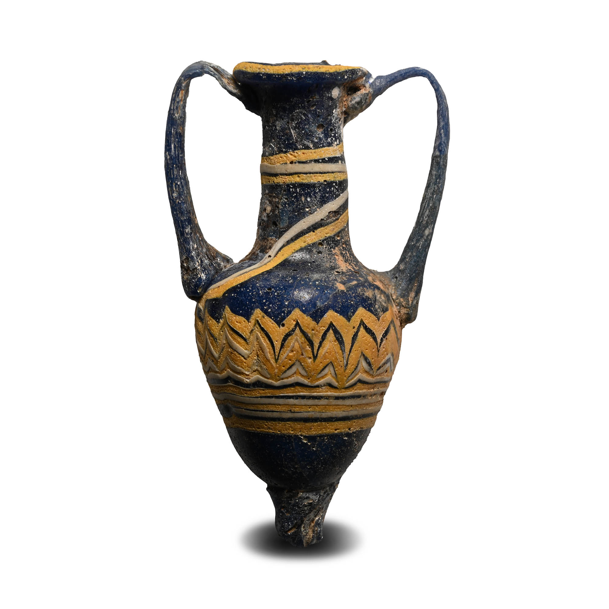 Greek Core-Formed Glass Amphora