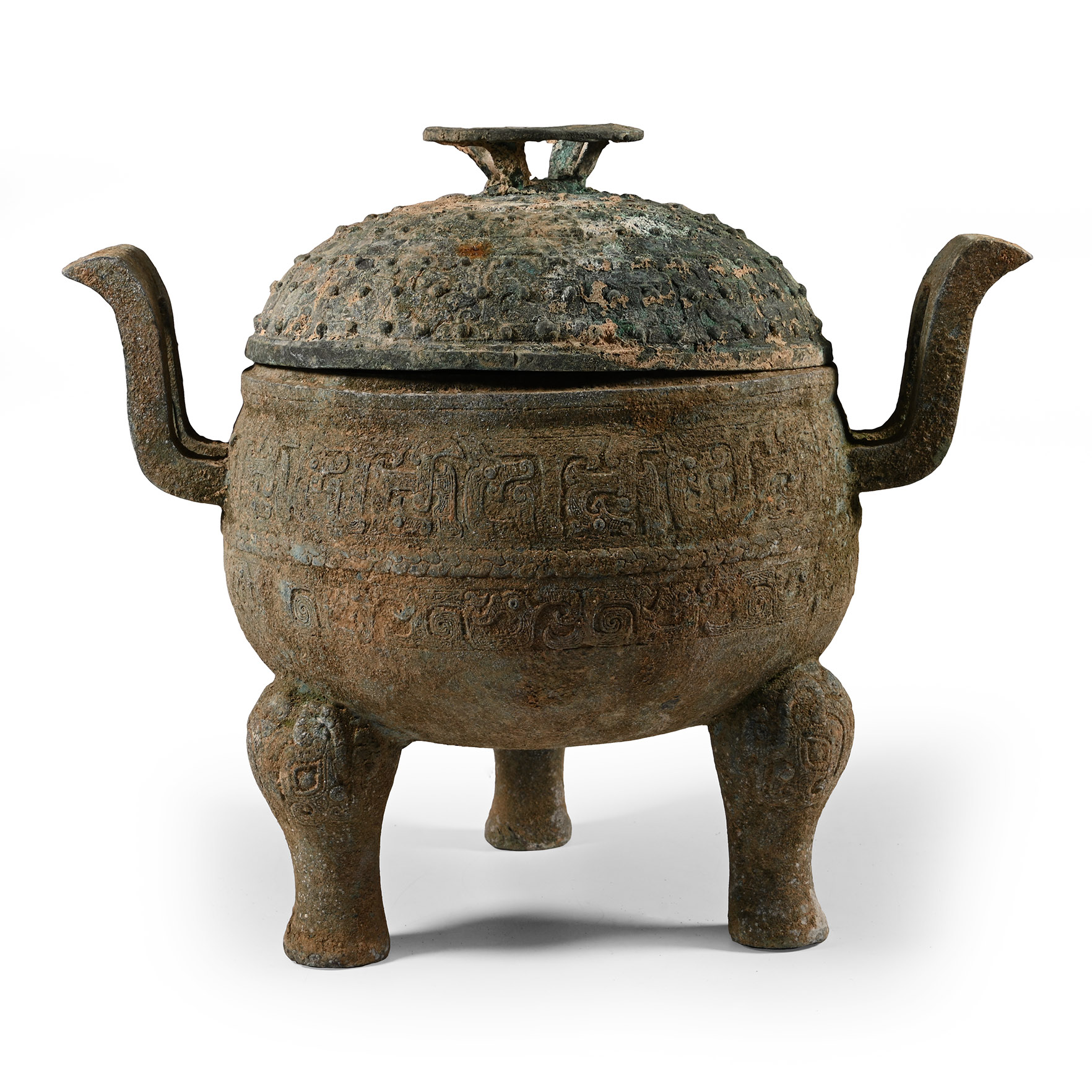 Archaic Chinese Style Bronze Vessel