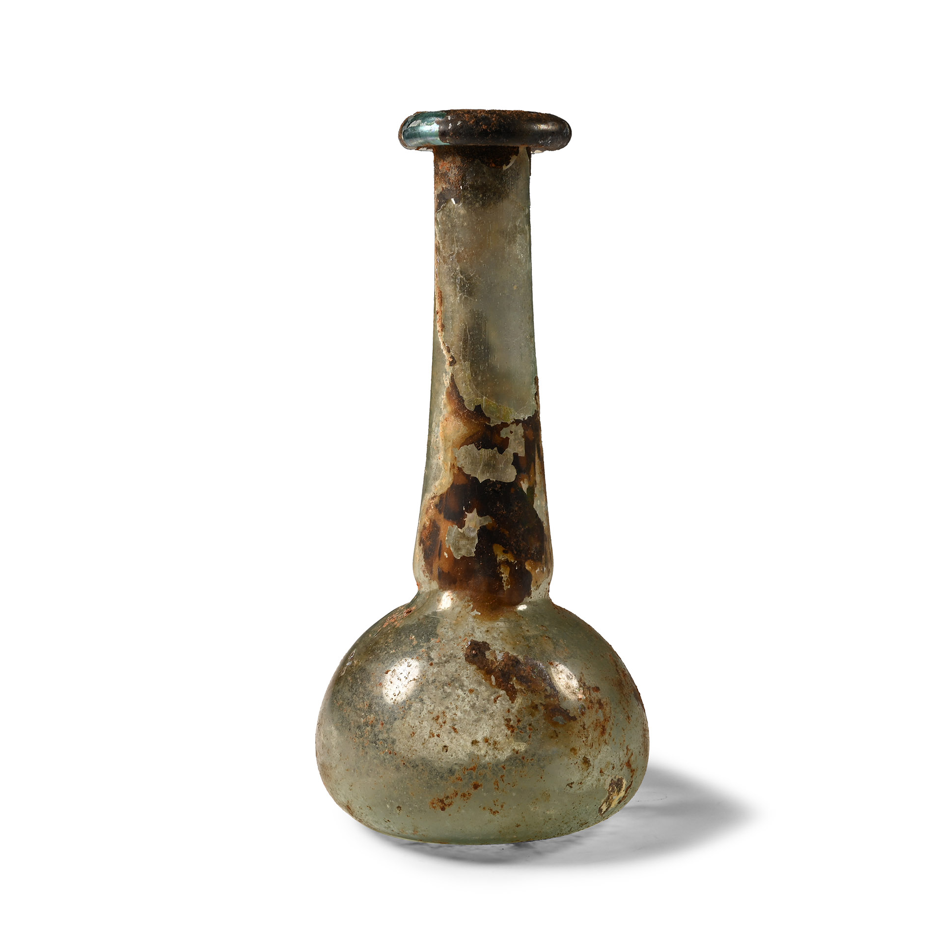 Large Roman Glass Unguentarium