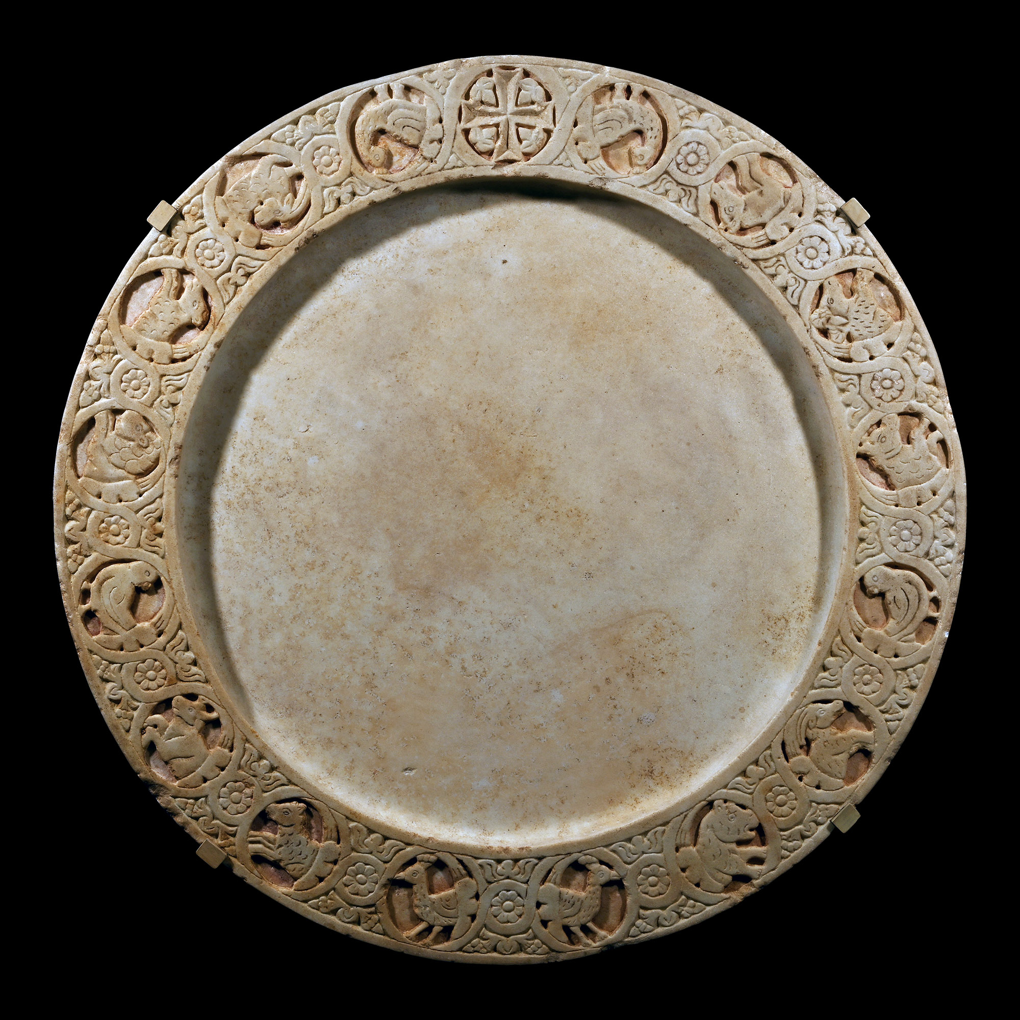 Byzantine Marble Table Top with Roundels