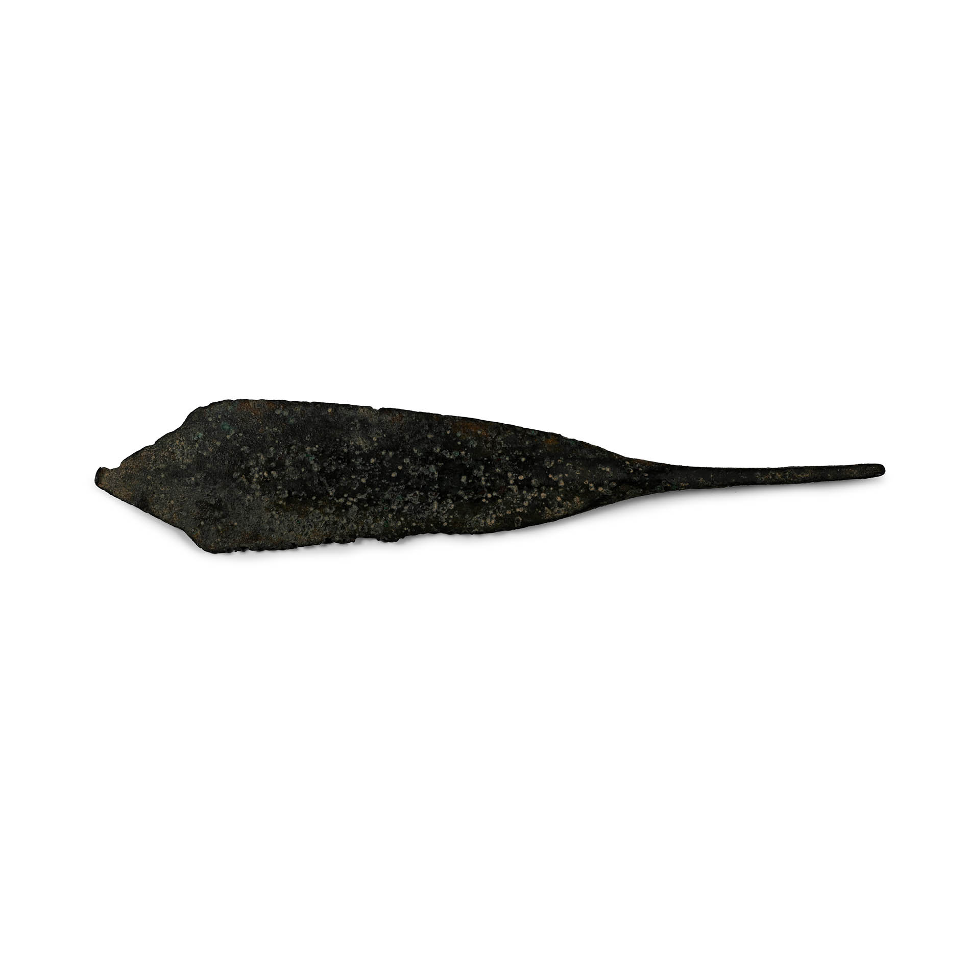 Phoenician Bronze Inscribed Arrowhead