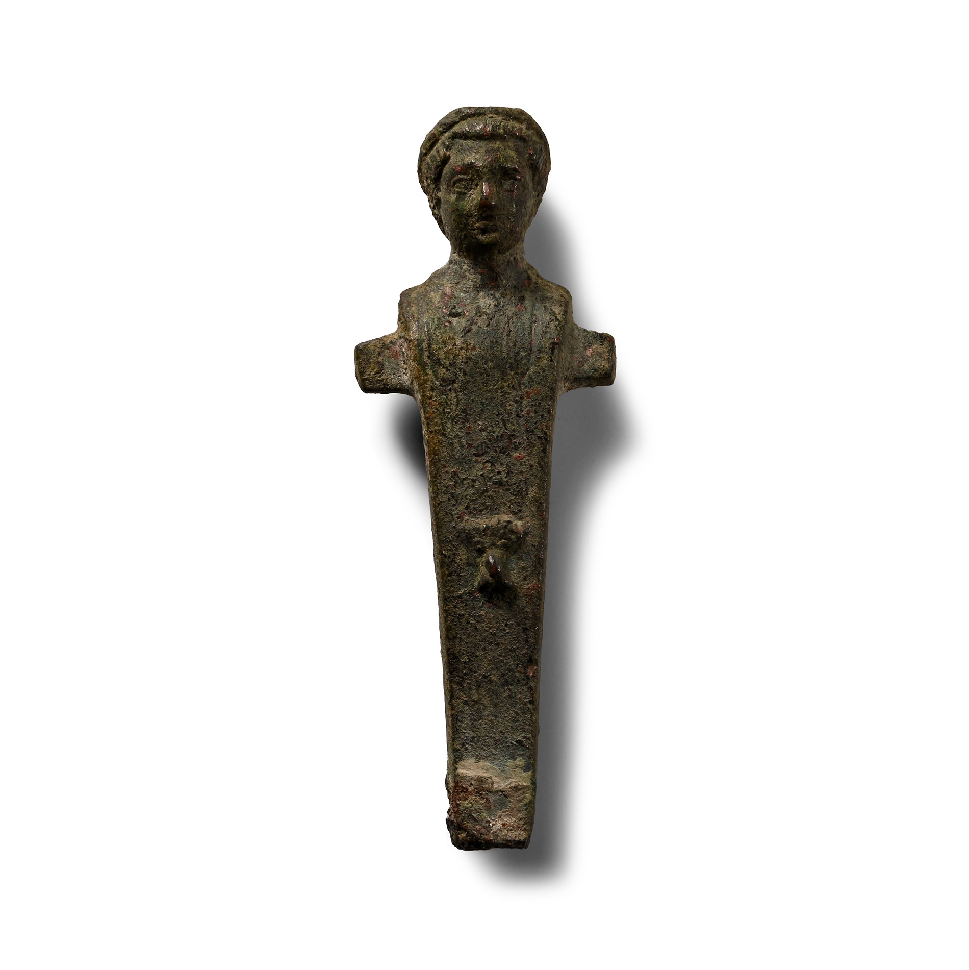 Roman Bronze Herm Statuette