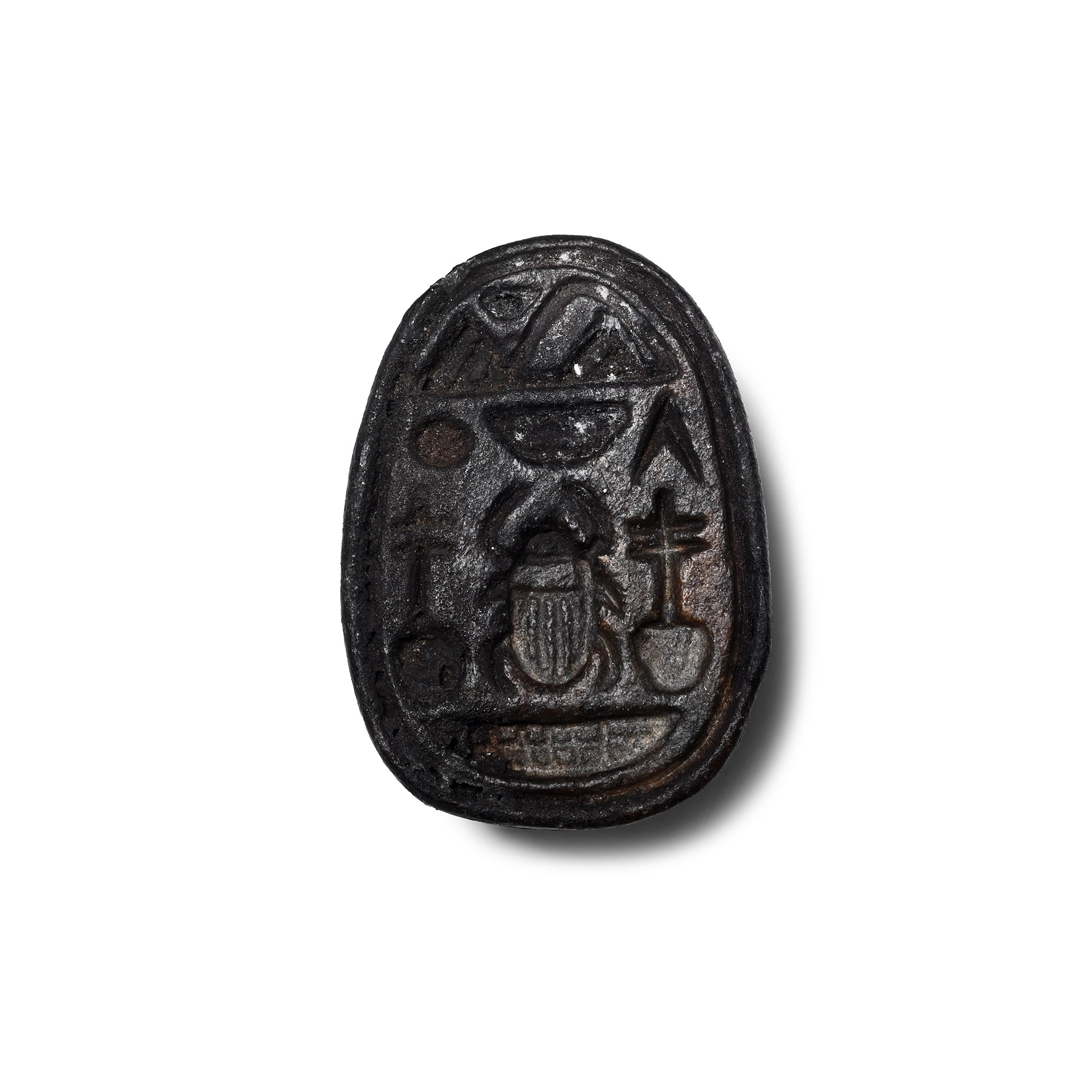 Egyptian Black Stone Scarab