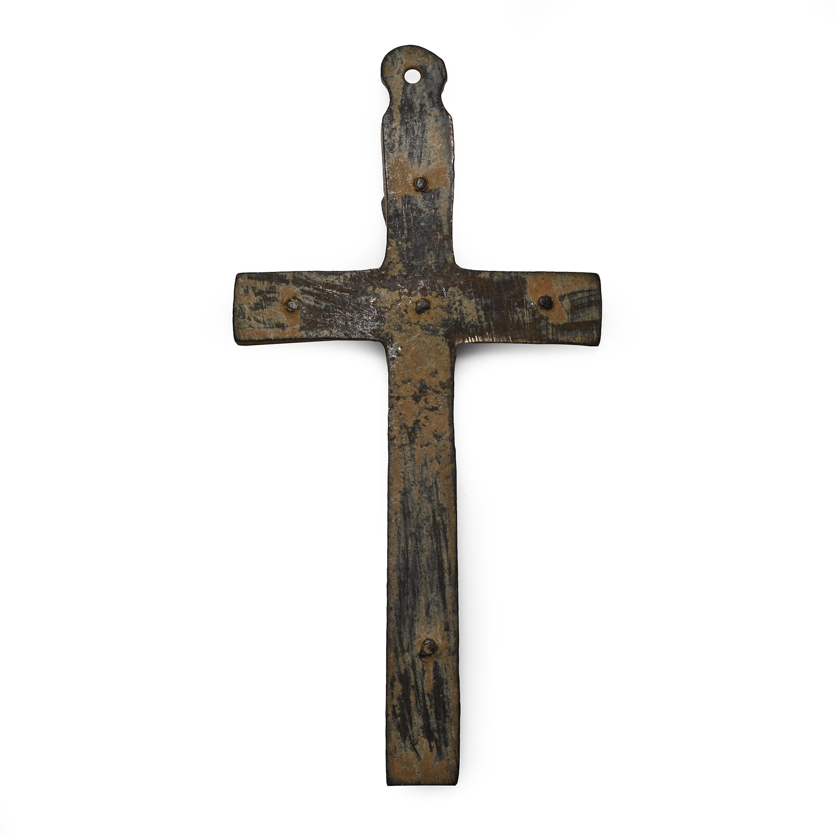 Post Medieval Bronze Cross Pendant