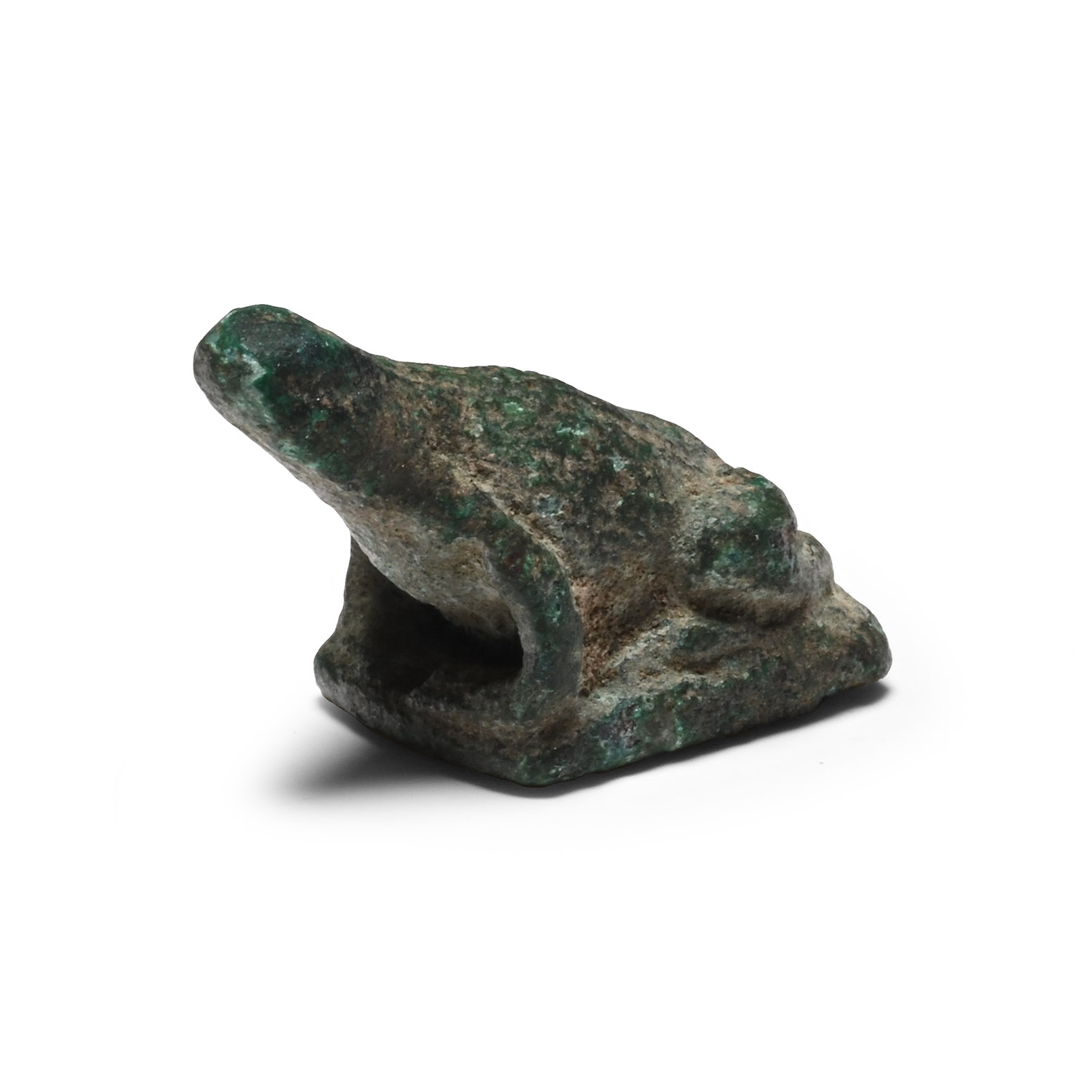 Egyptian Bronze Frog Weight