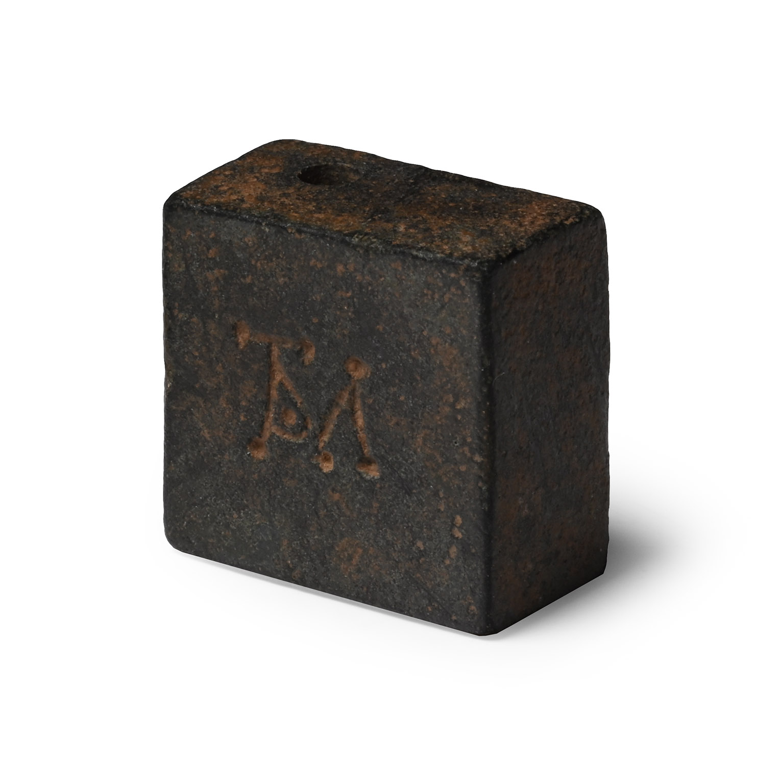 Byzantine Bronze Weight with Greek Inscription