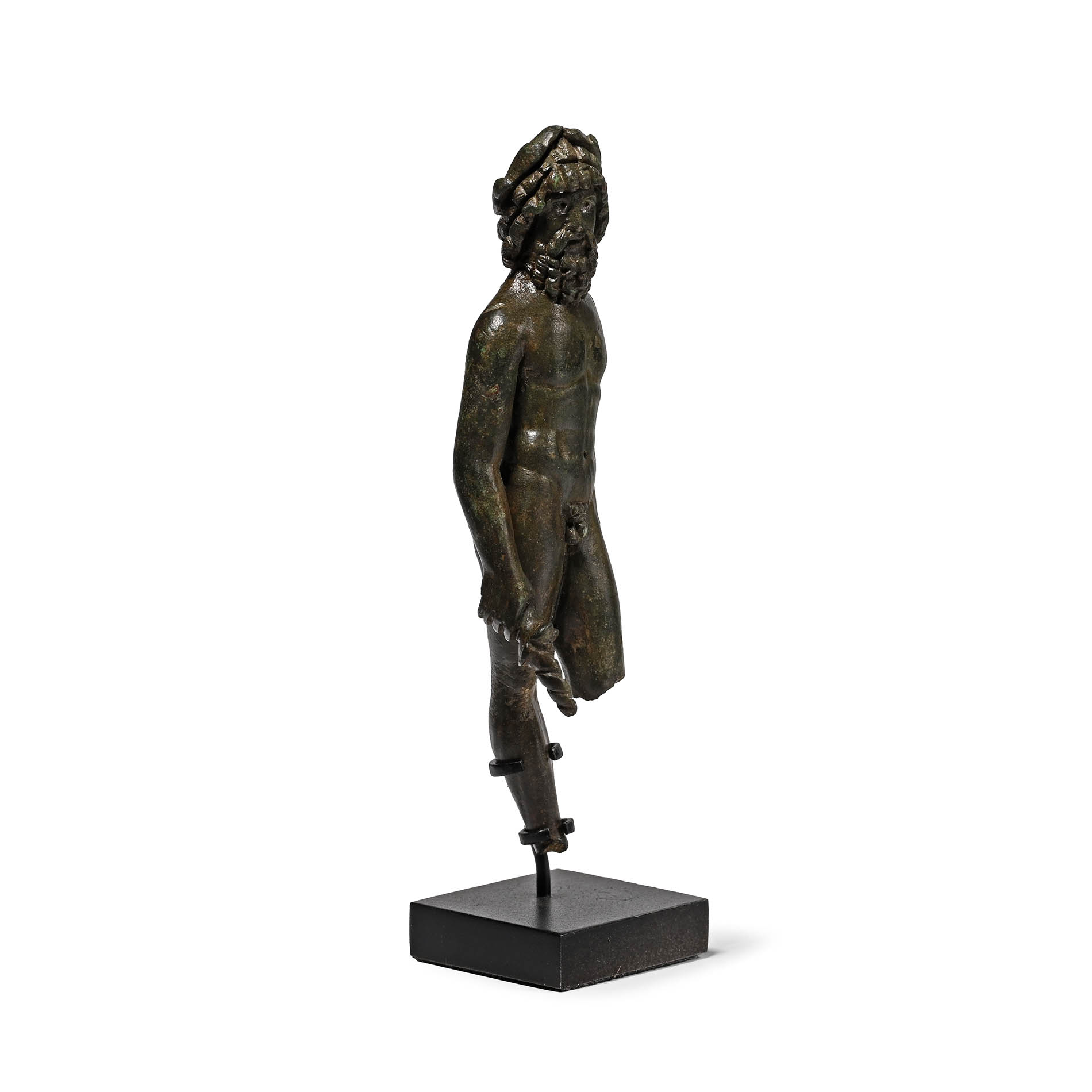 Hellenistic Bronze Statuette of Zeus