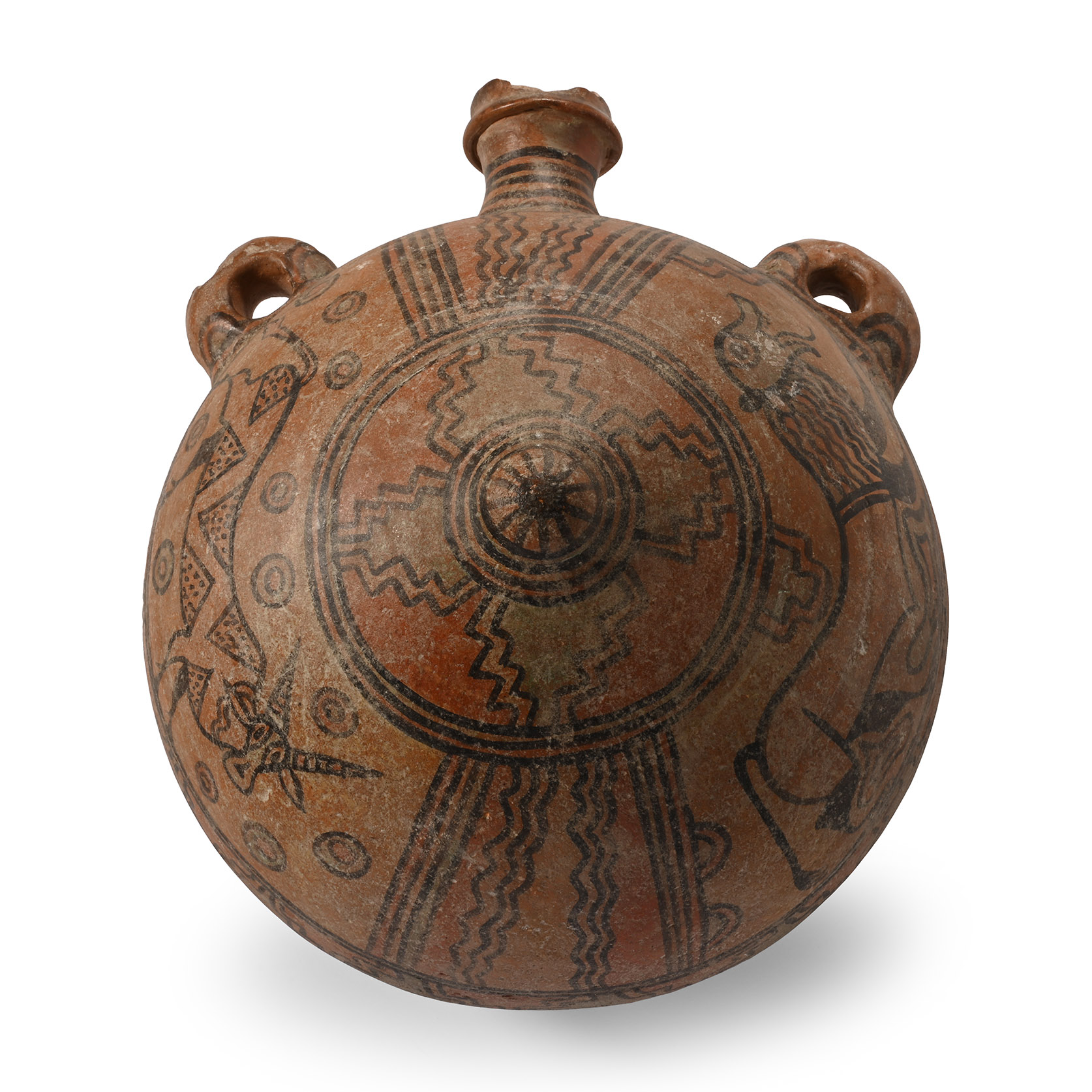 Very Large Indus Valley Terracotta Flask