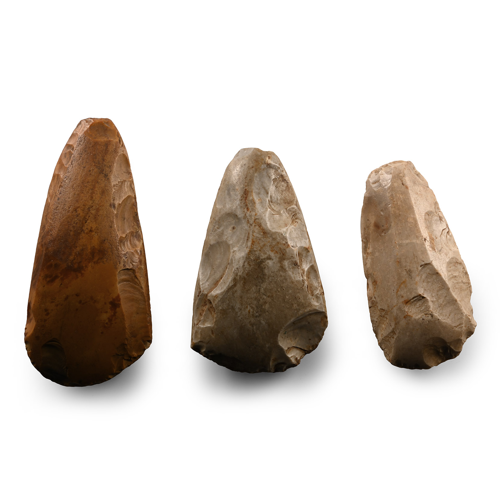 Stone Age Polished Handaxe Group