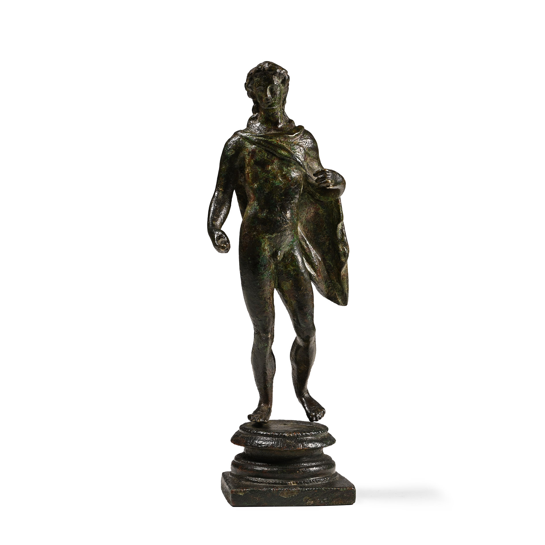 Roman Bronze Figure of Apollo