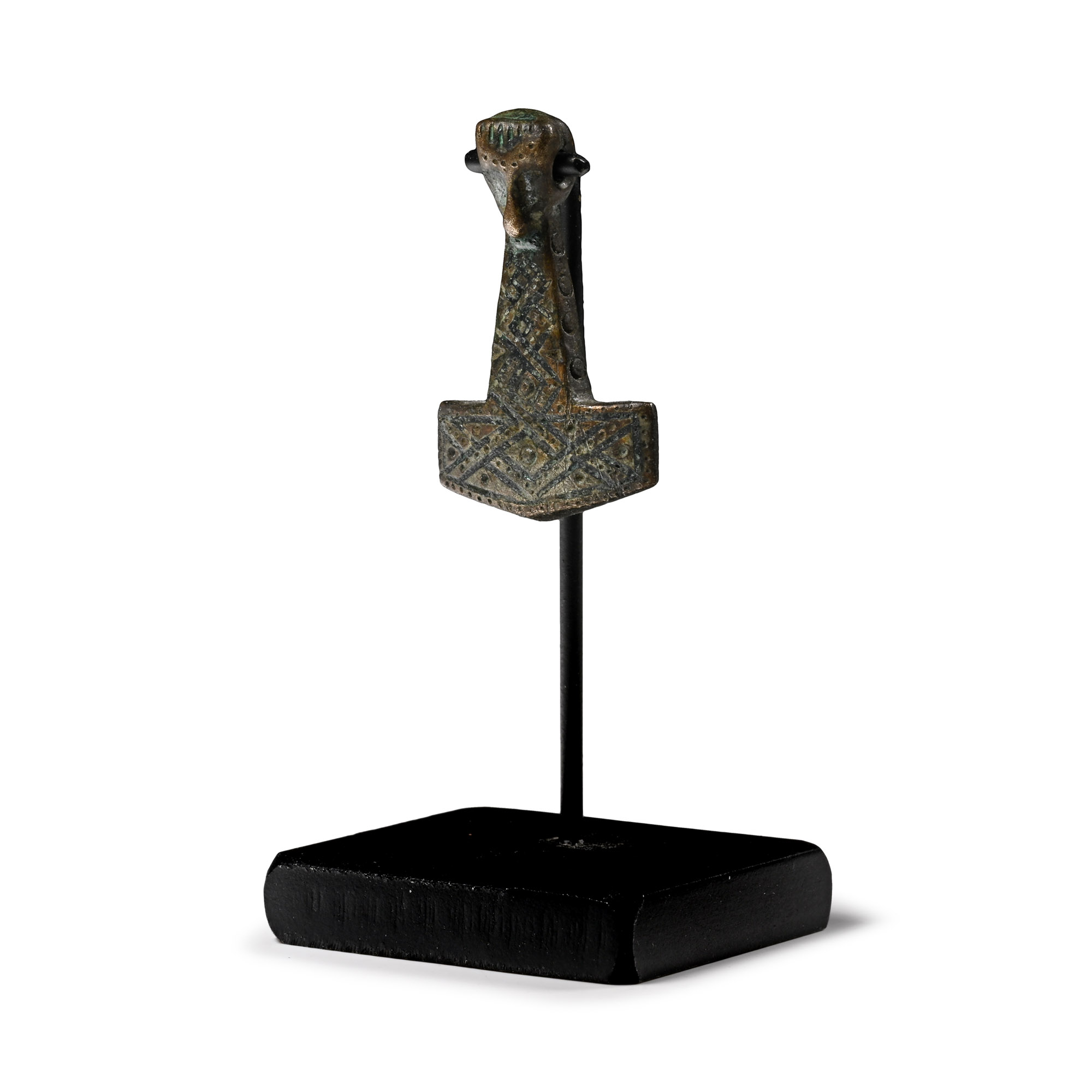 Viking Silver Thor's Hammer Pendant