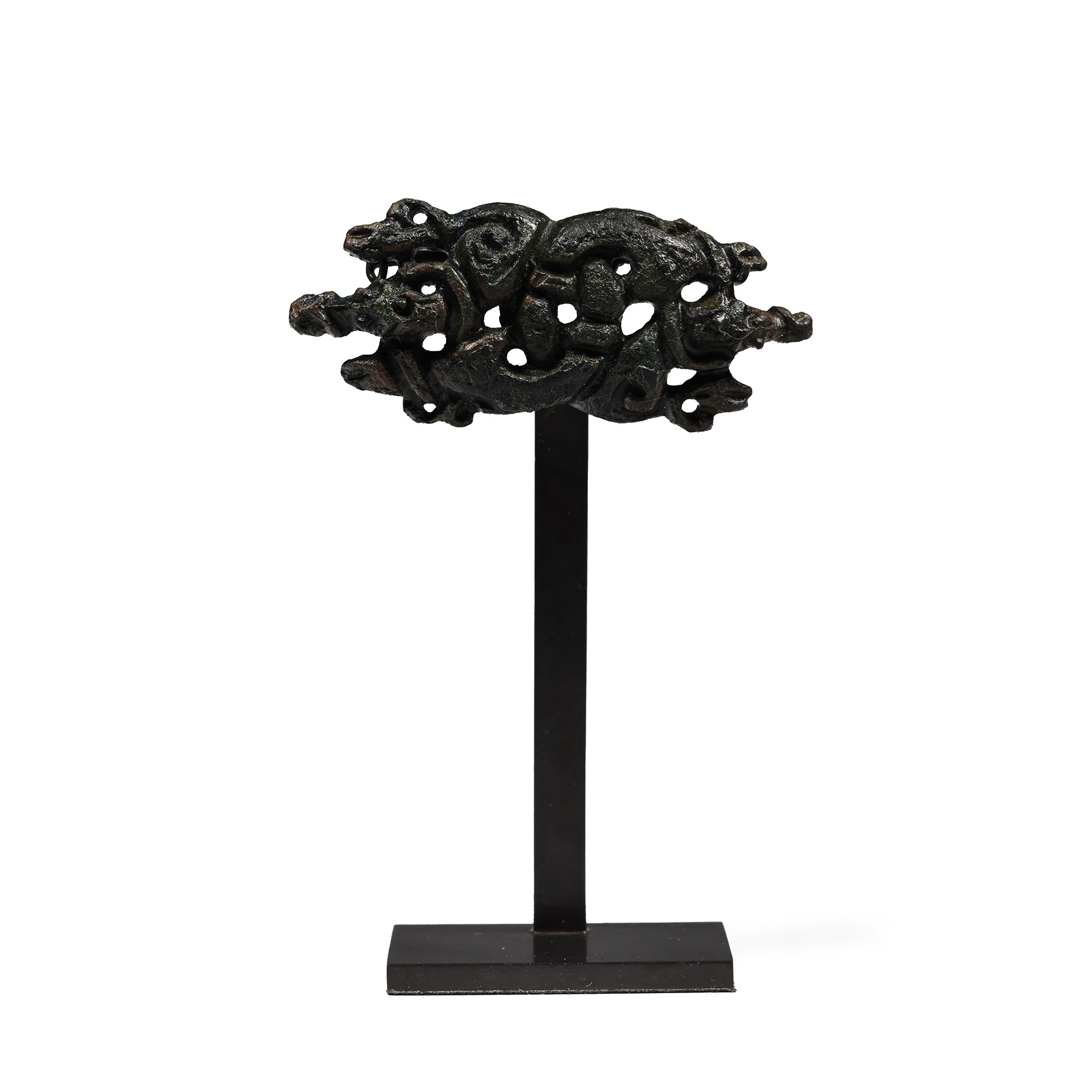 Viking Mount with Entwined Beasts