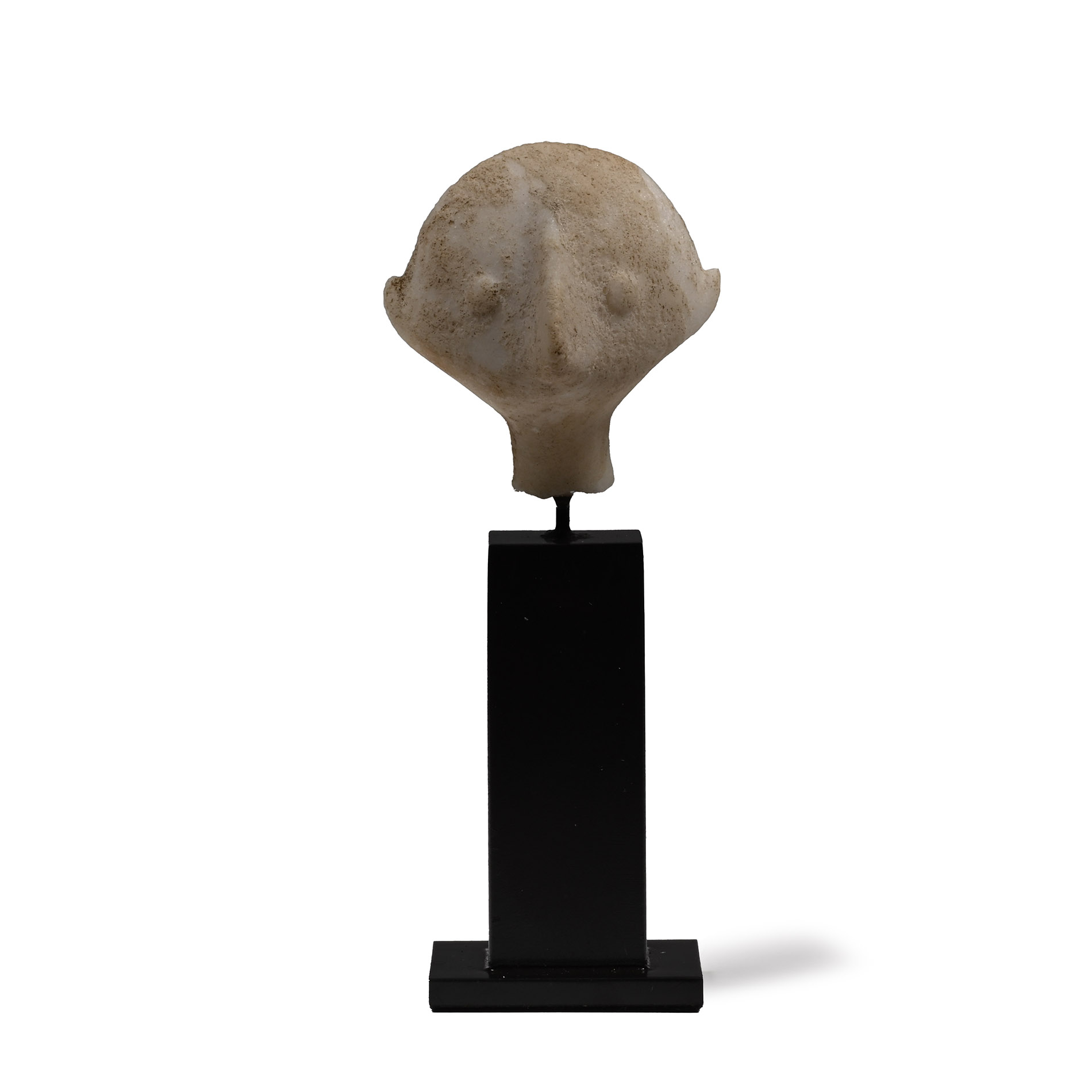 Anatolian Stone Stargazer Idol Head