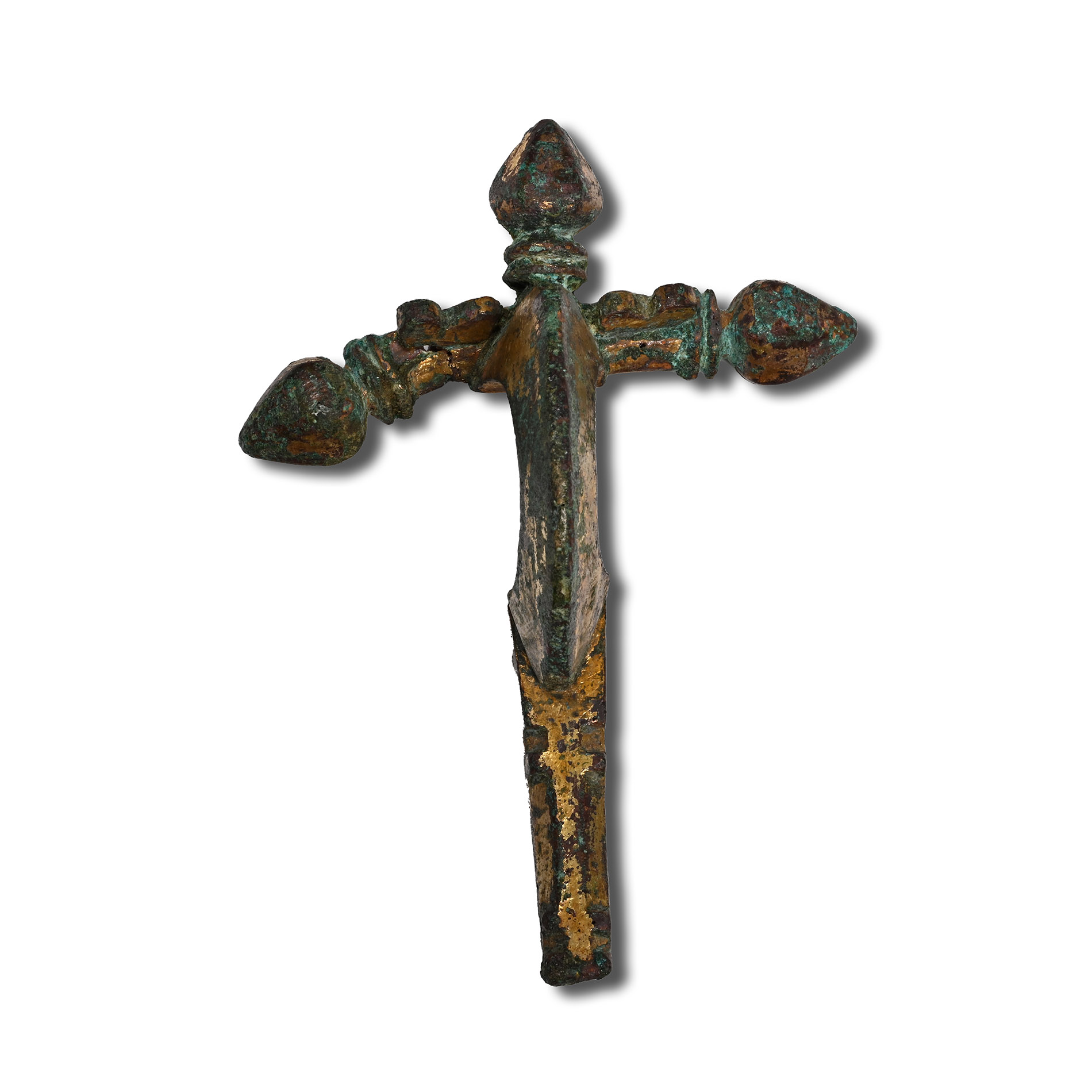 Roman Gilt Bronze Crossbow Brooch