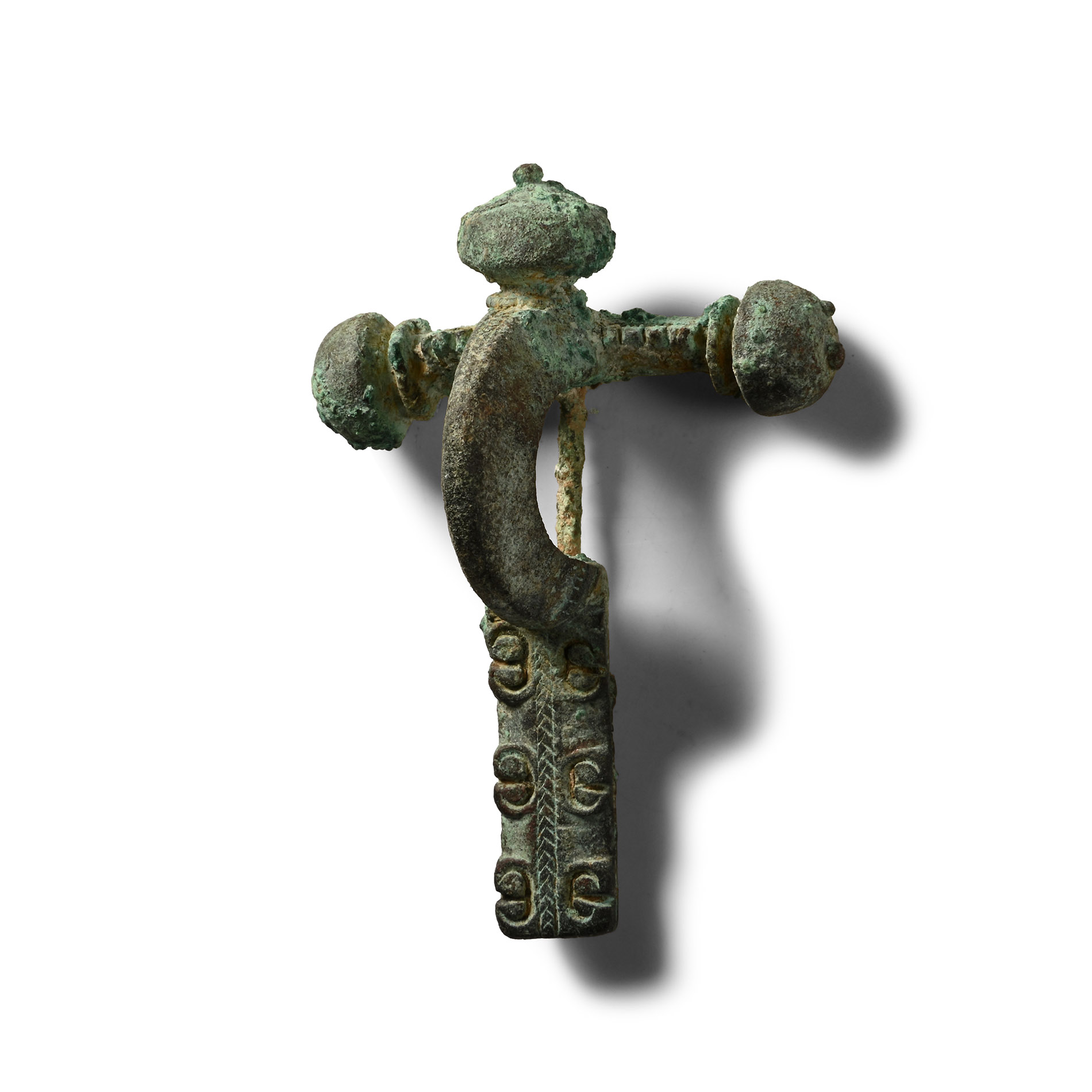 Roman Bronze Brooch