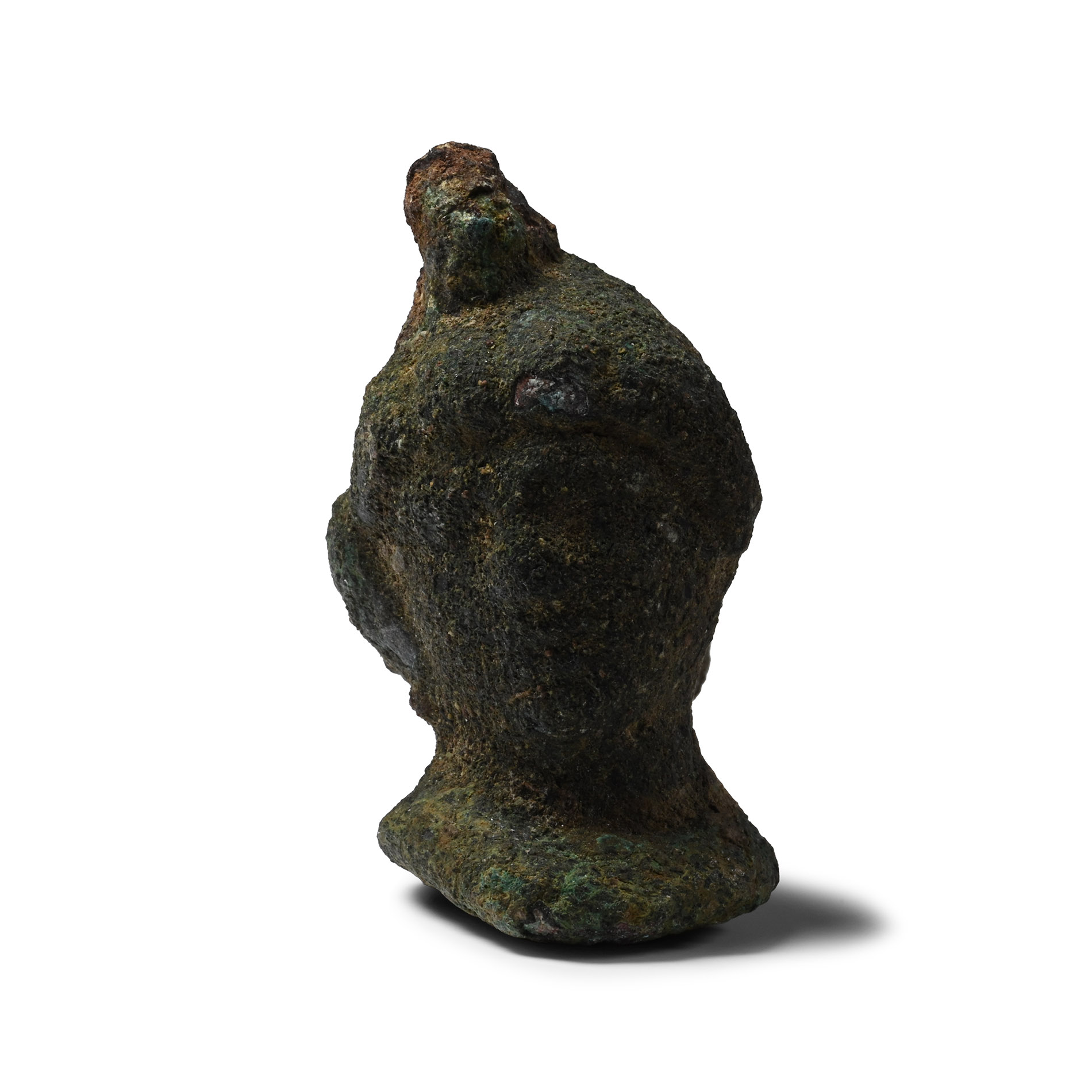 Roman Bronze Head-Shaped Weight