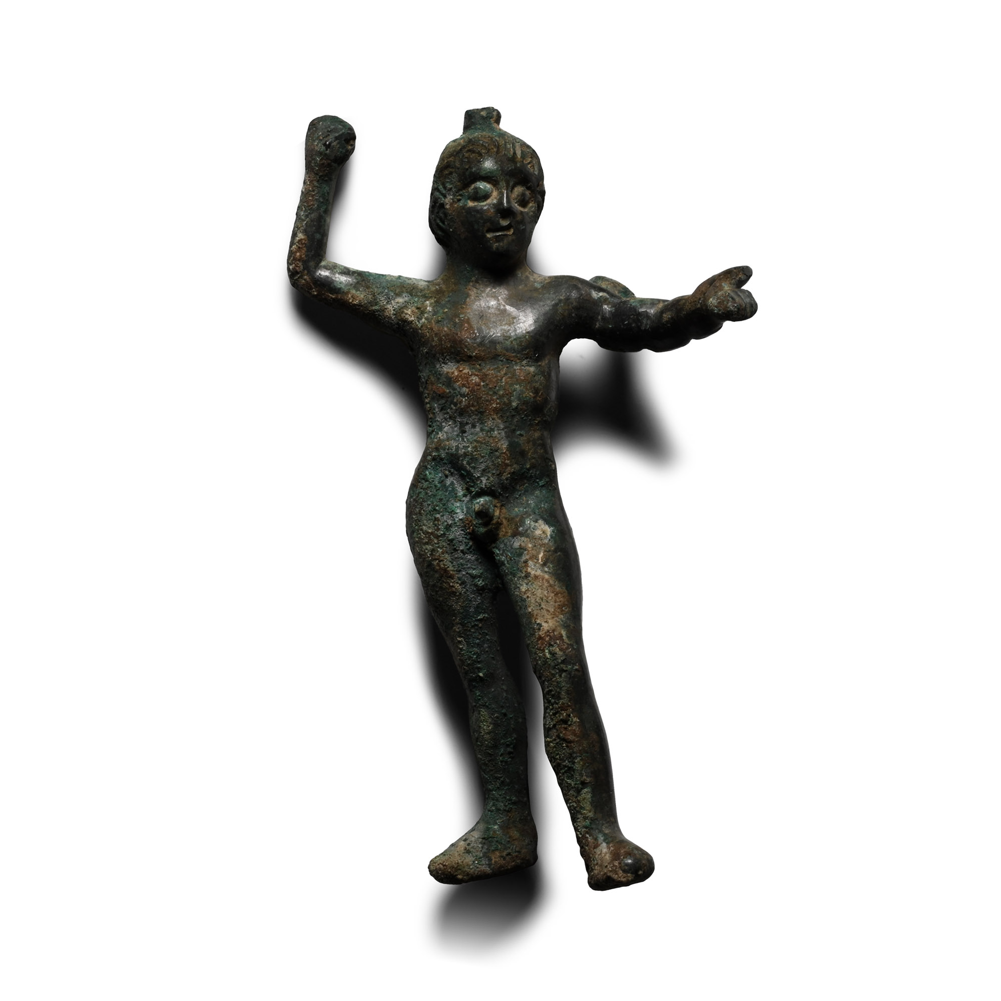 Roman Bronze Statuette of Zeus