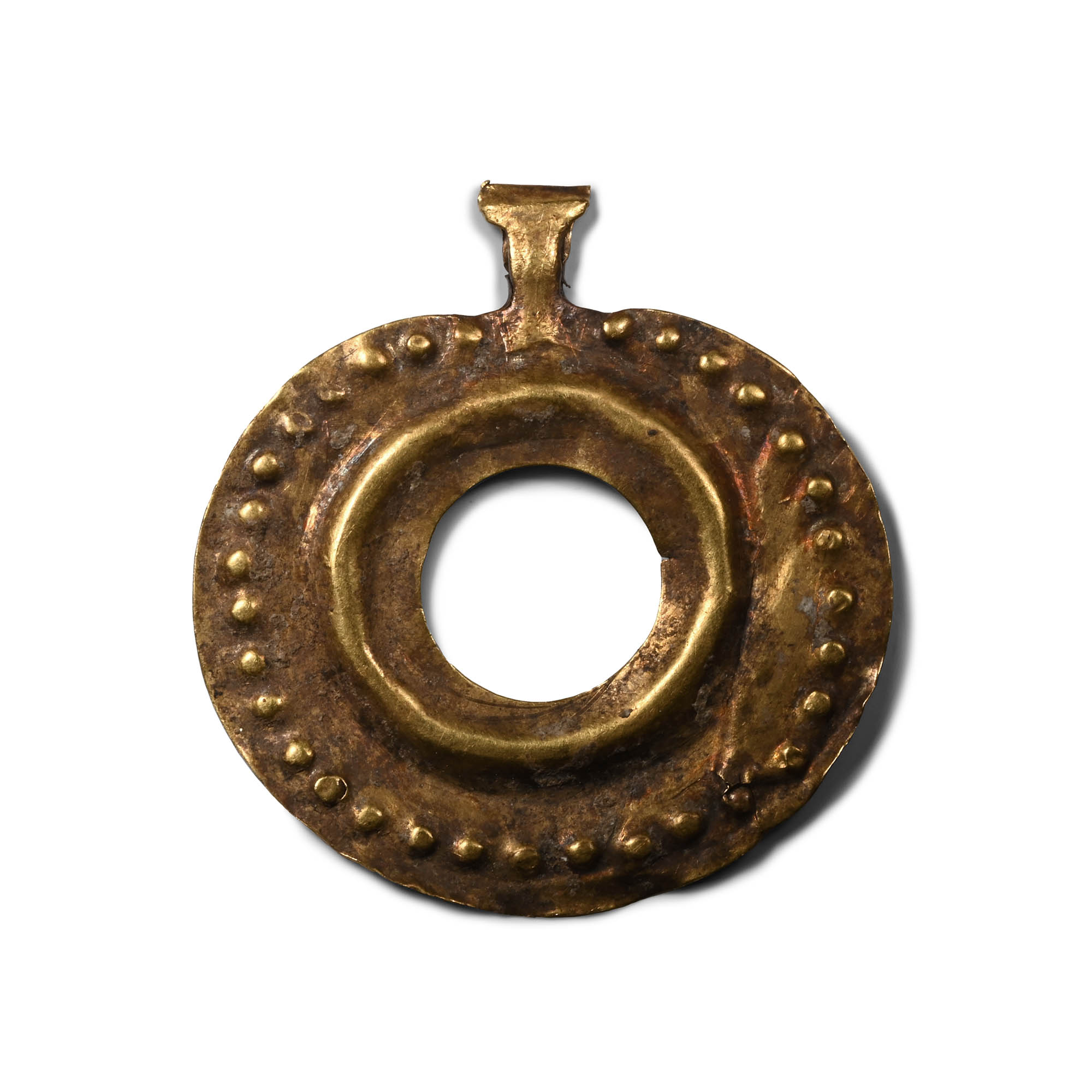 Anatolian Gold Ring-Shaped Idol