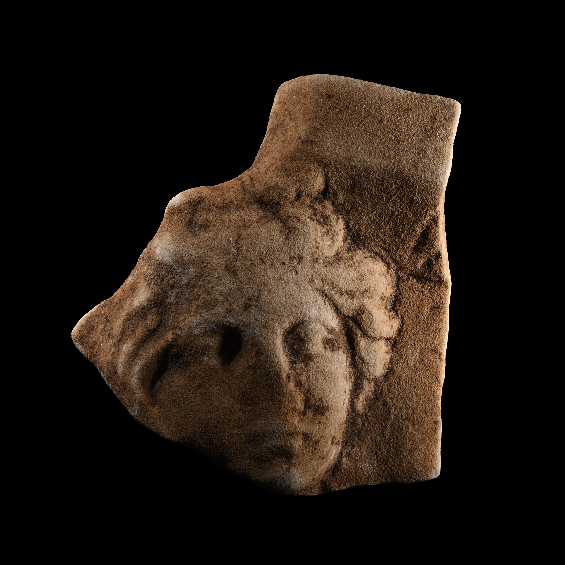 Roman Marble Relief of a Woman