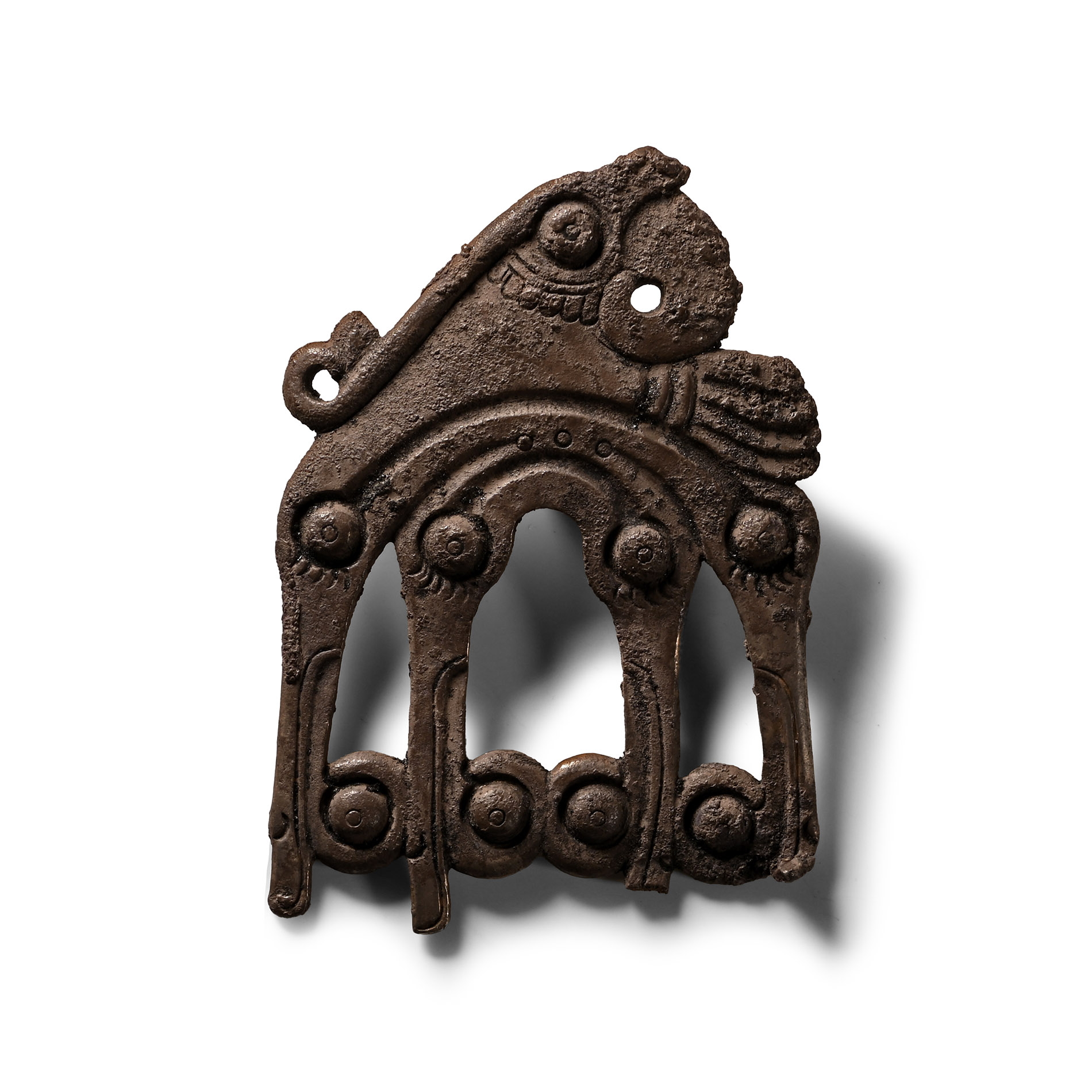Thracian Silver Pendant