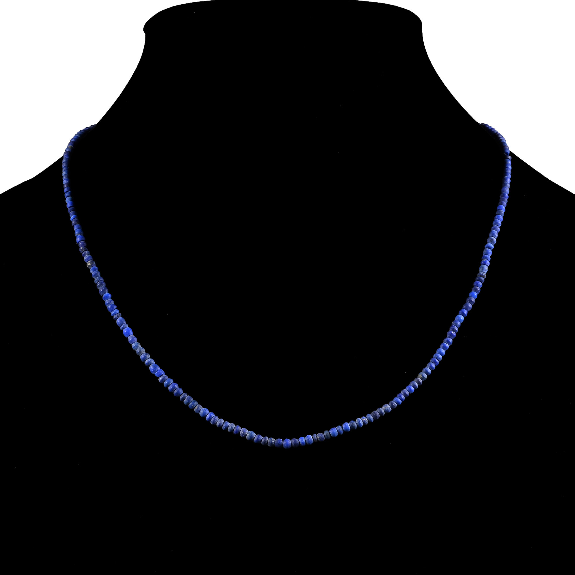 Bactrian Style Lapis Lazuli Bead Necklace String