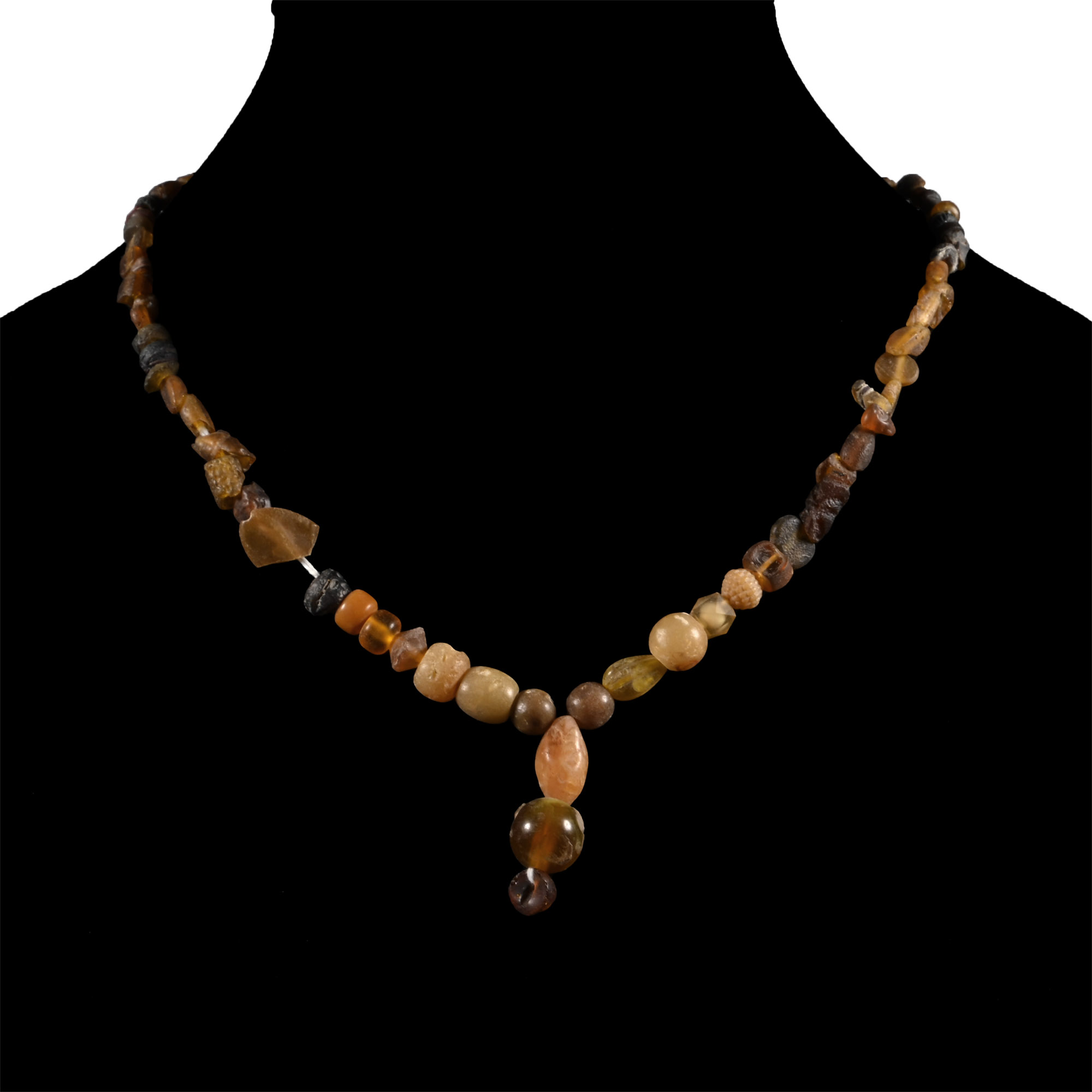 Western Asiatic Mixed Bead Necklace String