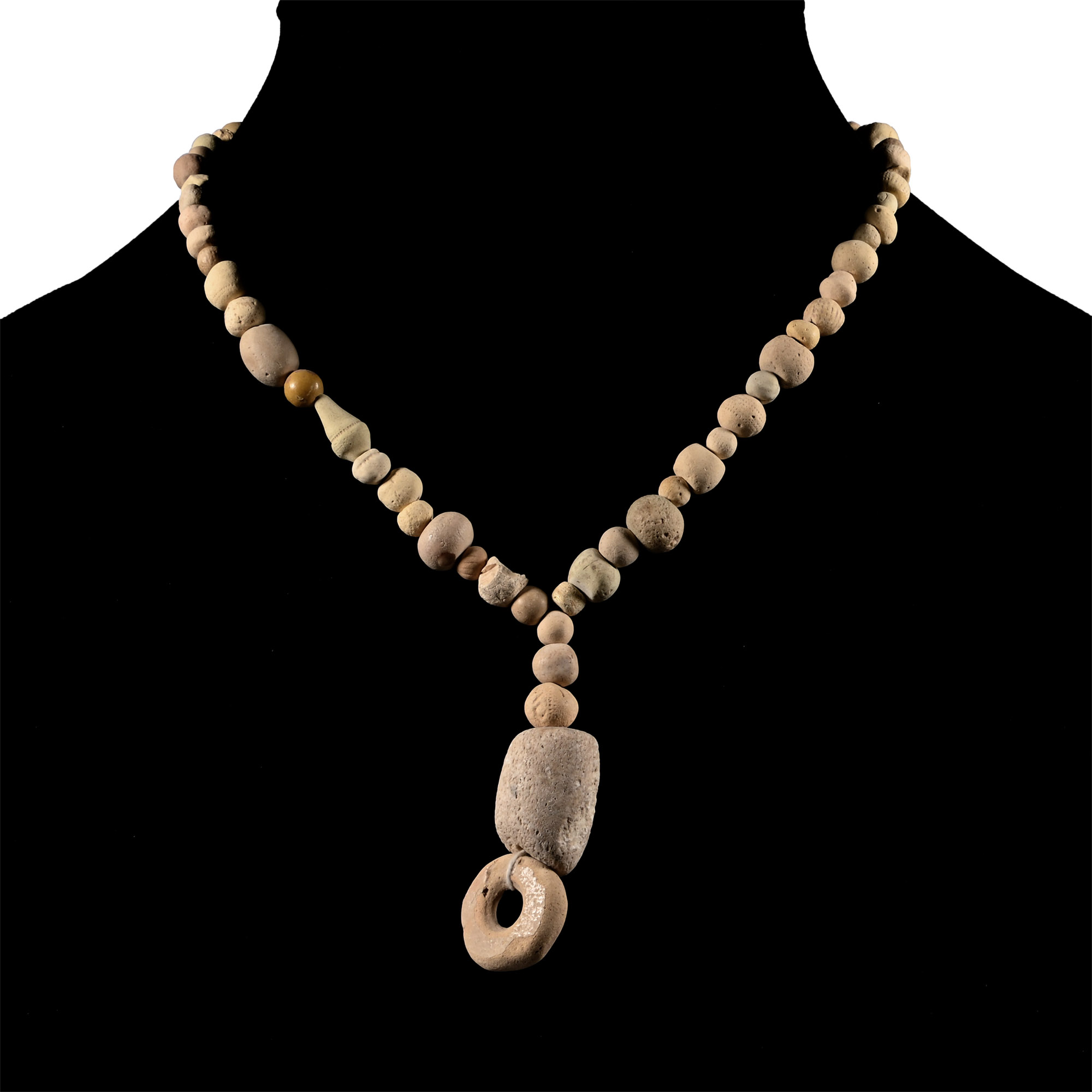 Western Asiatic Mixed Bead Necklace String