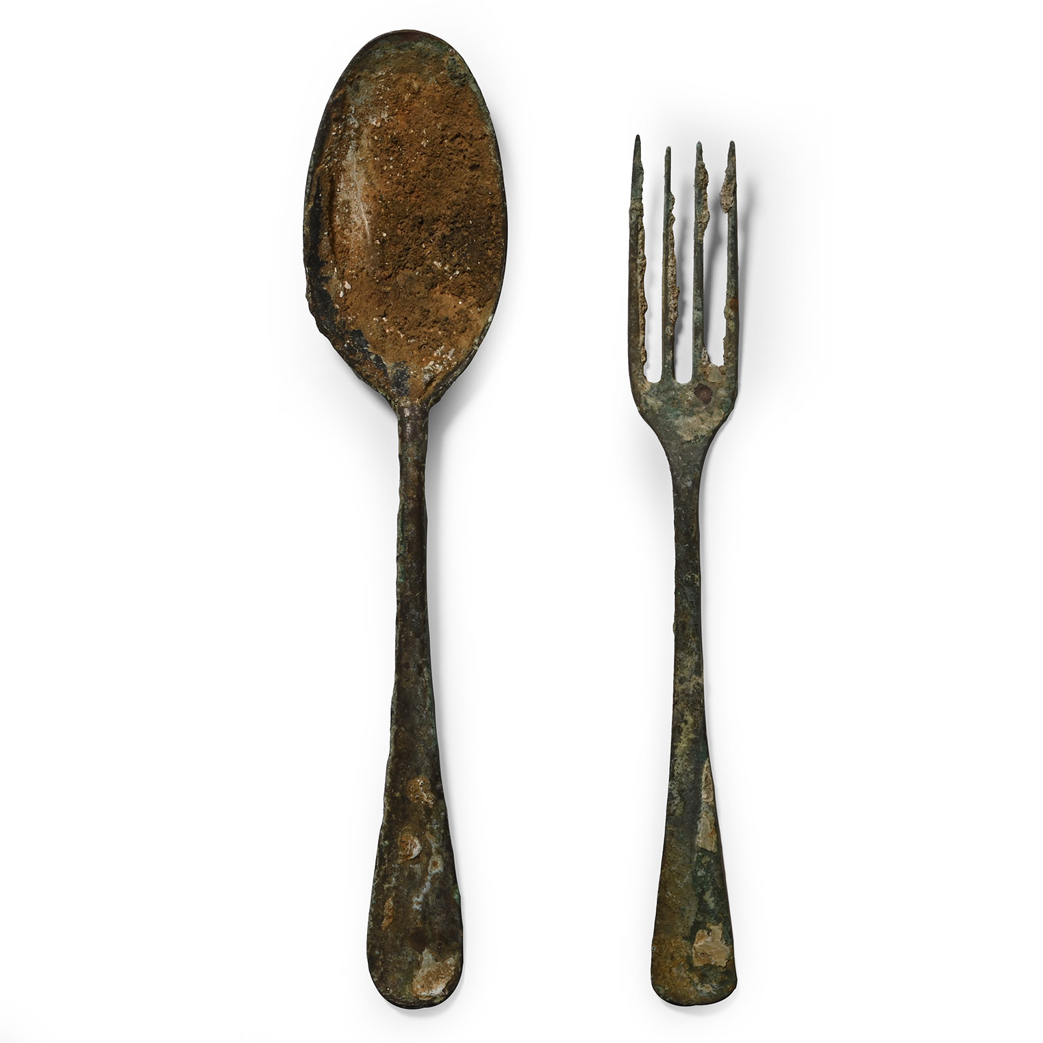 'Nuestra Senora de la Luz' Shipwreck Fork and Spoon Set
