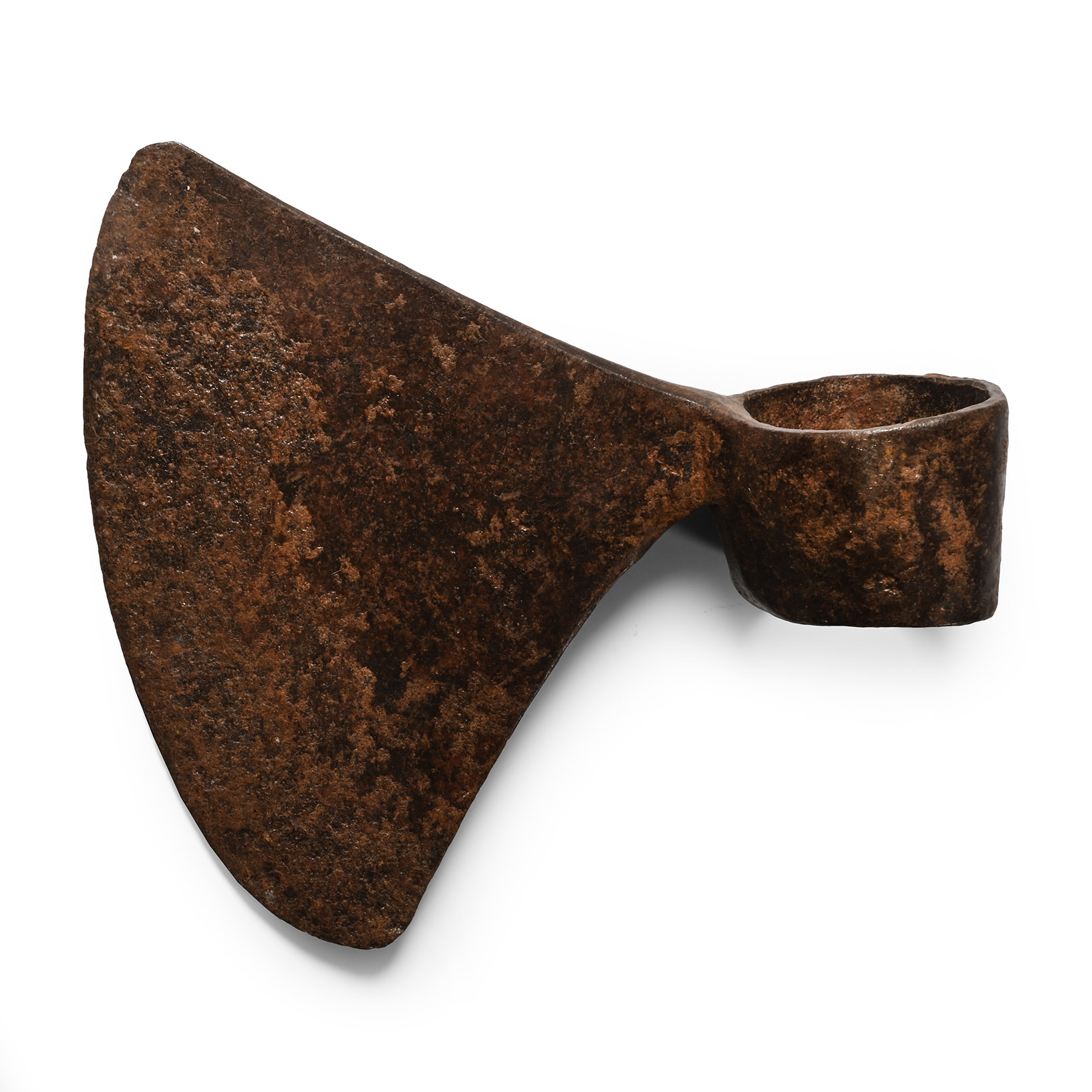 Tudor Age Iron Triangular Axehead