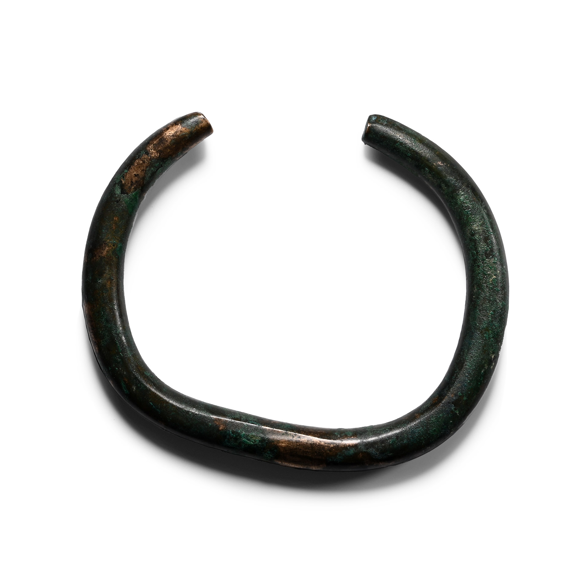 Heavy Bronze Age Ceremonial Penannular Arm-Ring