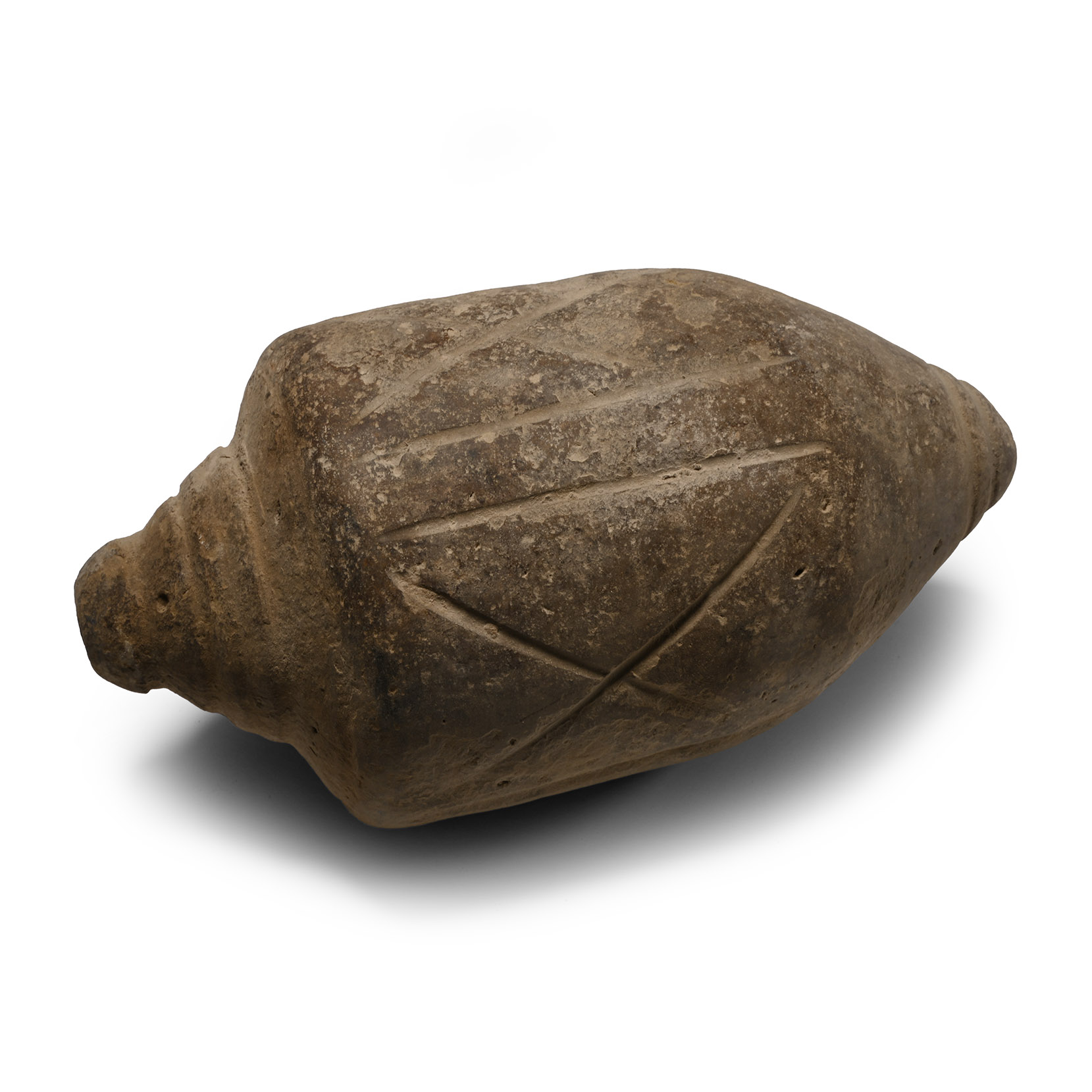 Turco-Mongol 'Greek Fire' Ceramic Fire Bomb or Hand Grenade