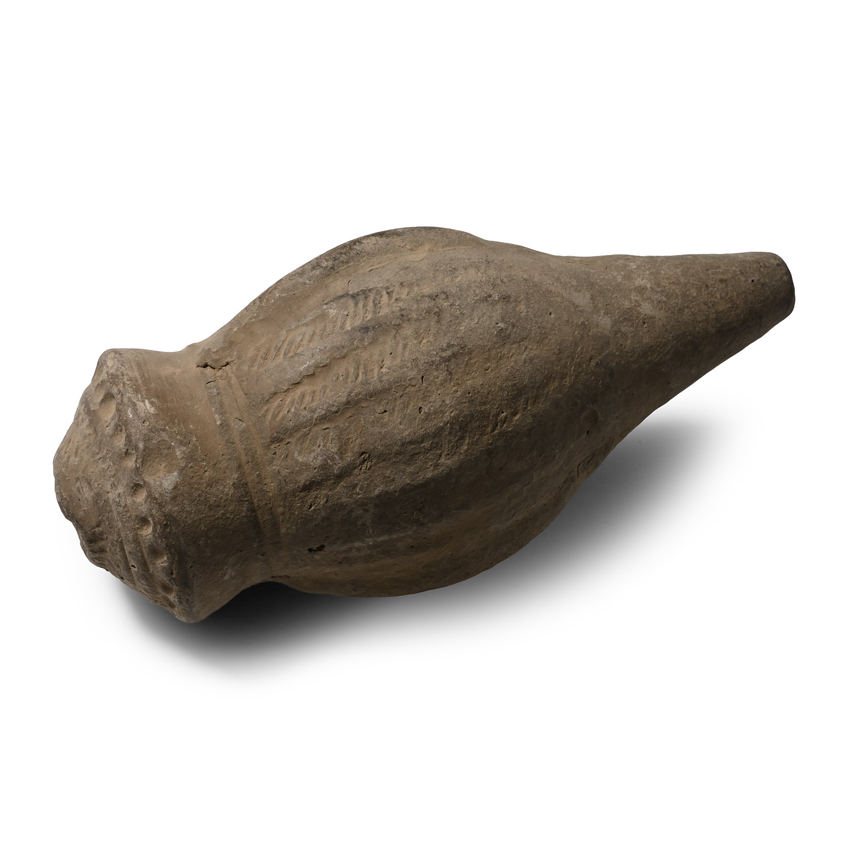 Turco-Mongol 'Greek Fire' Ceramic Fire Bomb or Hand Grenade