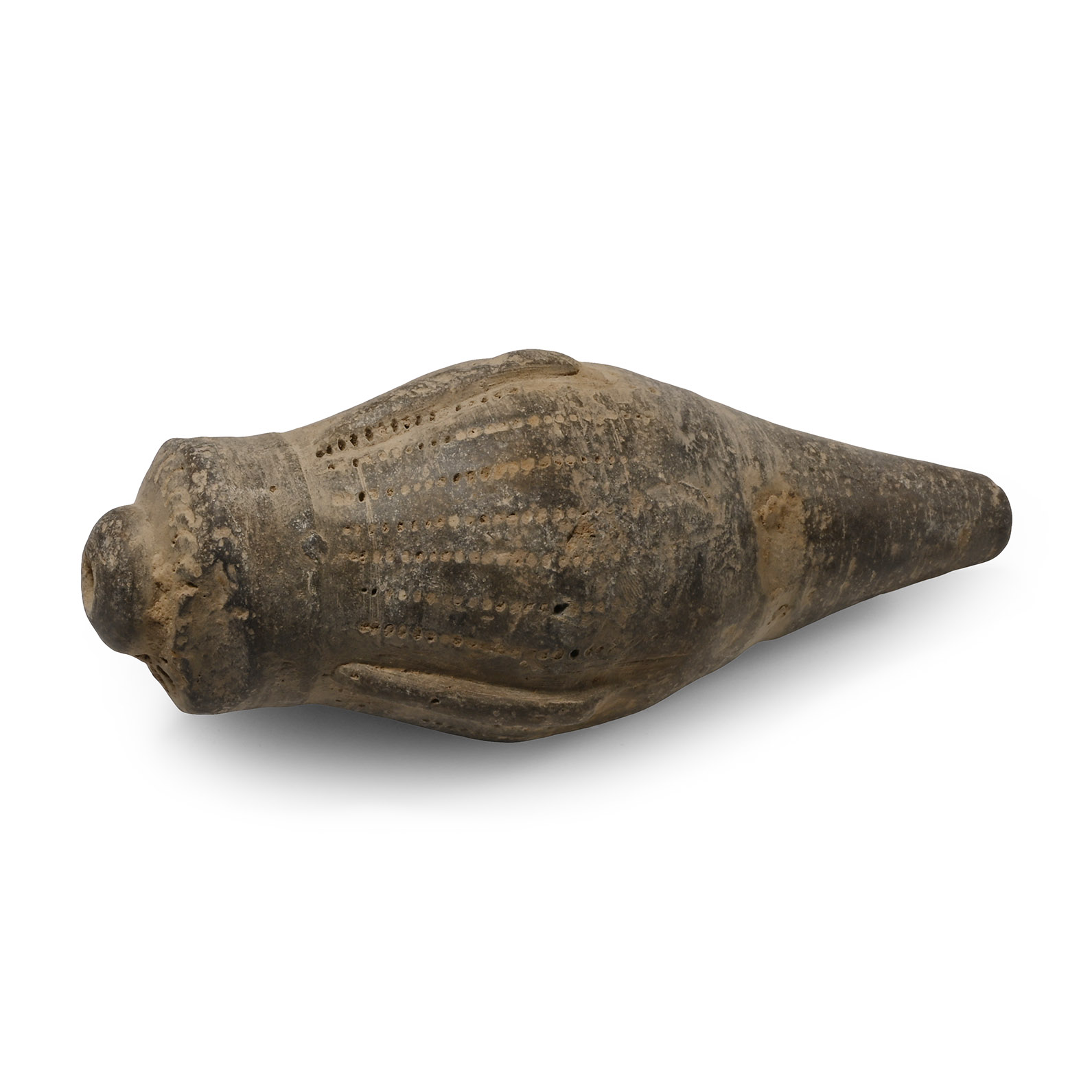 Turco-Mongol 'Greek Fire' Ceramic Fire Bomb or Hand Grenade