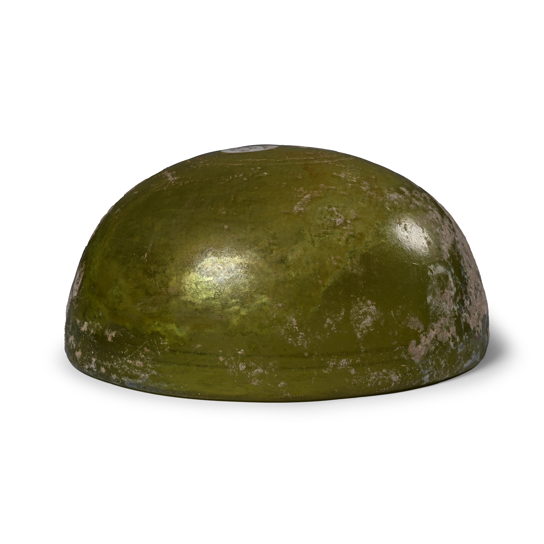 Hellenistic Pale Green Glass Bowl