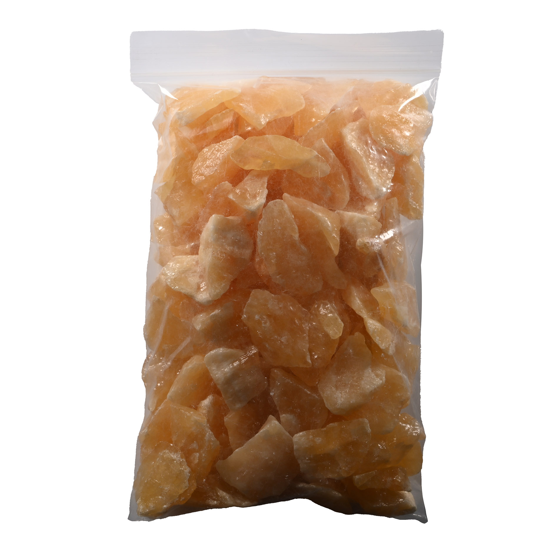 Orange Calcite Mineral Specimen Group [100]
