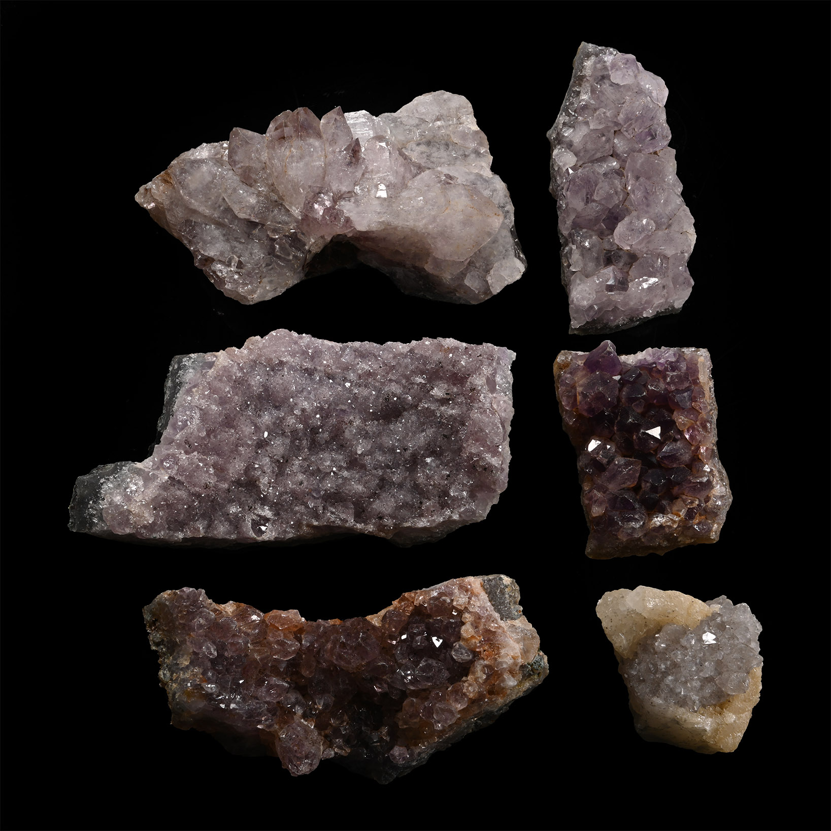 Amethyst Crystal Mineral Specimen Selection [6]