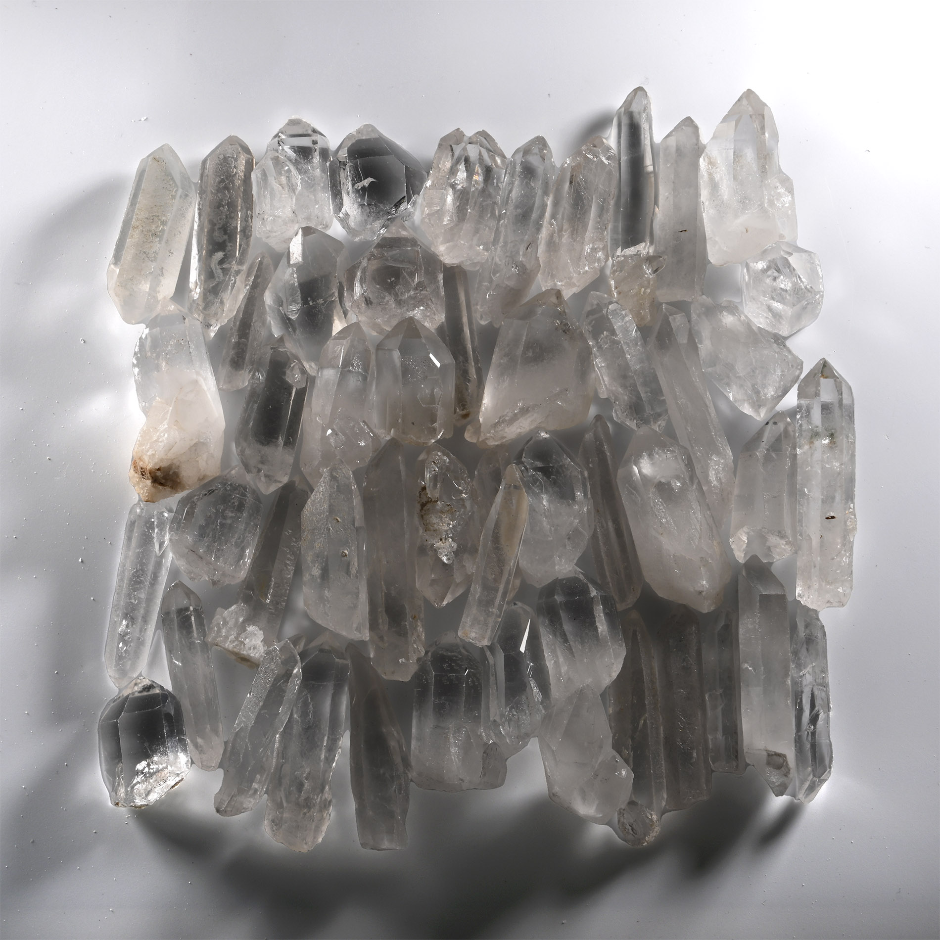 Rock Crystal Quartz Point Group [50]